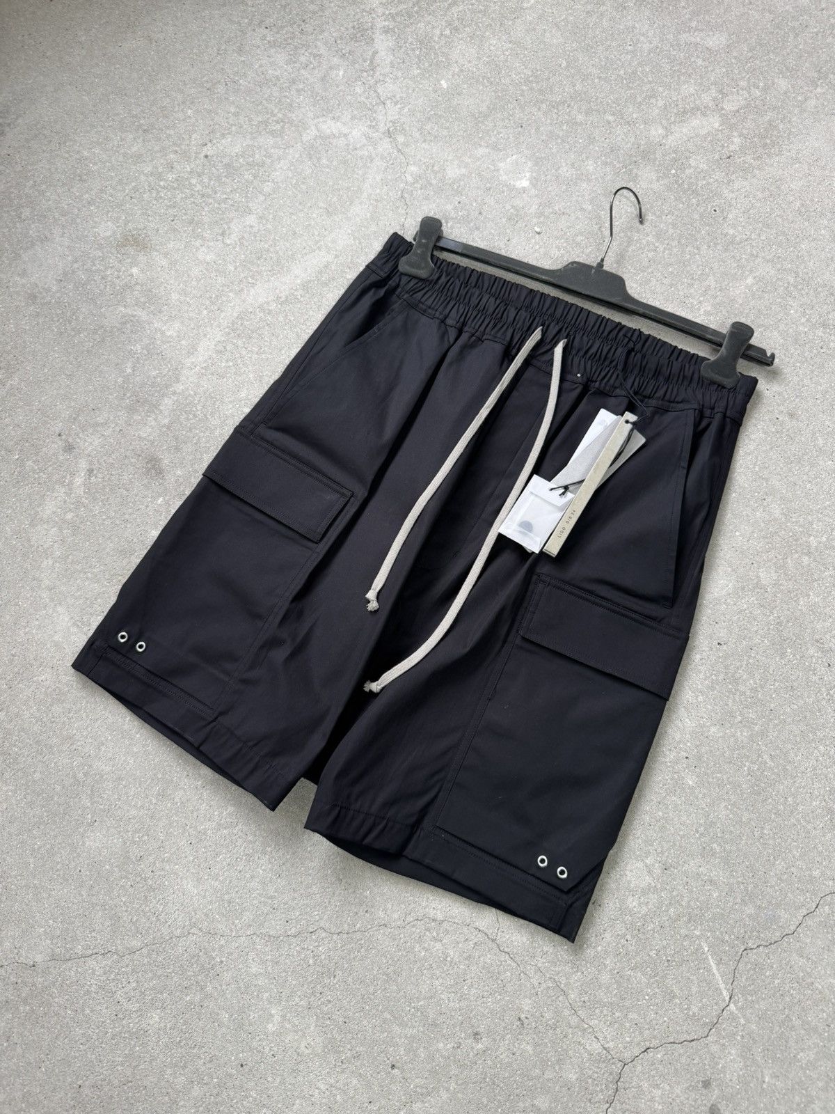 Rick Owens Rick Owens Black Shorts Cropped Size US 30 / EU 46 - 2 Thumbnail