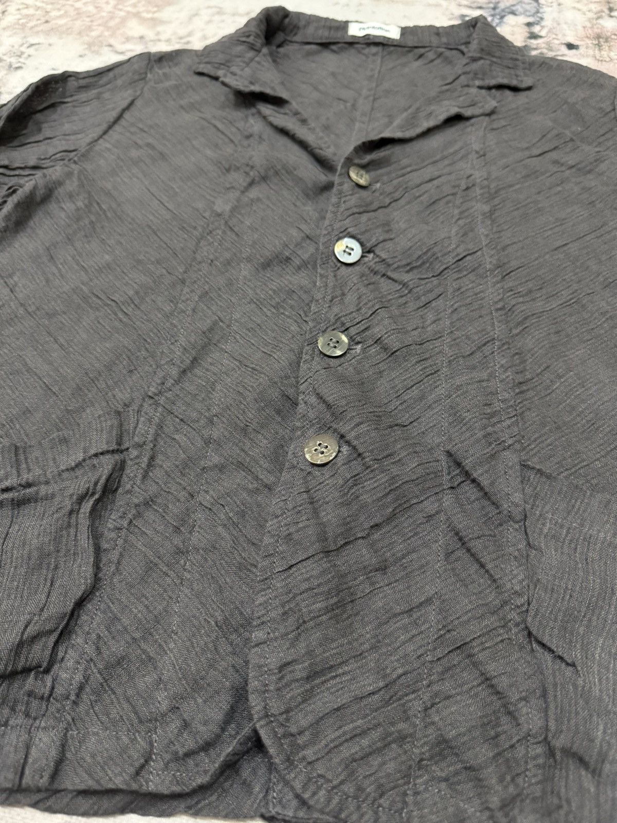 Issey Miyake Issey Miyake Plantation Plates Button Up Size S / US 4 / IT 40 - 3 Thumbnail