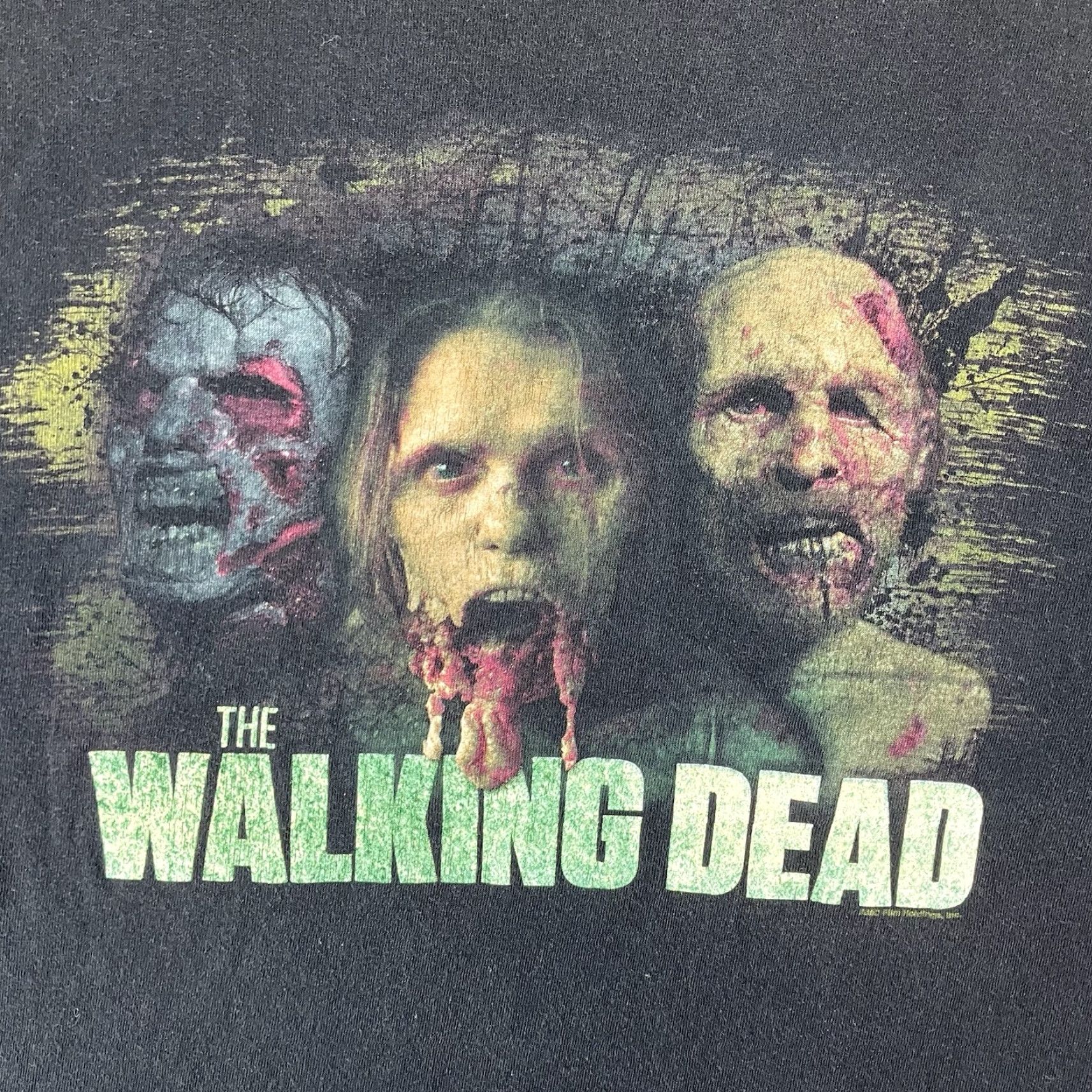 OAMC AMC The Walking Dead Heads Tee Shirt XL Black Oversized Mens Short Sleeve Crew Neck Z ombies Graphic Print 2013 2010-2019 Size US XL / EU 56 / 4 - 3 Thumbnail