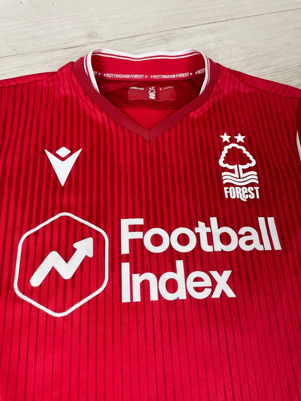 Macron Macron Nottingham Forest 2019-20 Whiting 12 Home Shirt Size US S / EU 44-46 / 1 - 8 Thumbnail