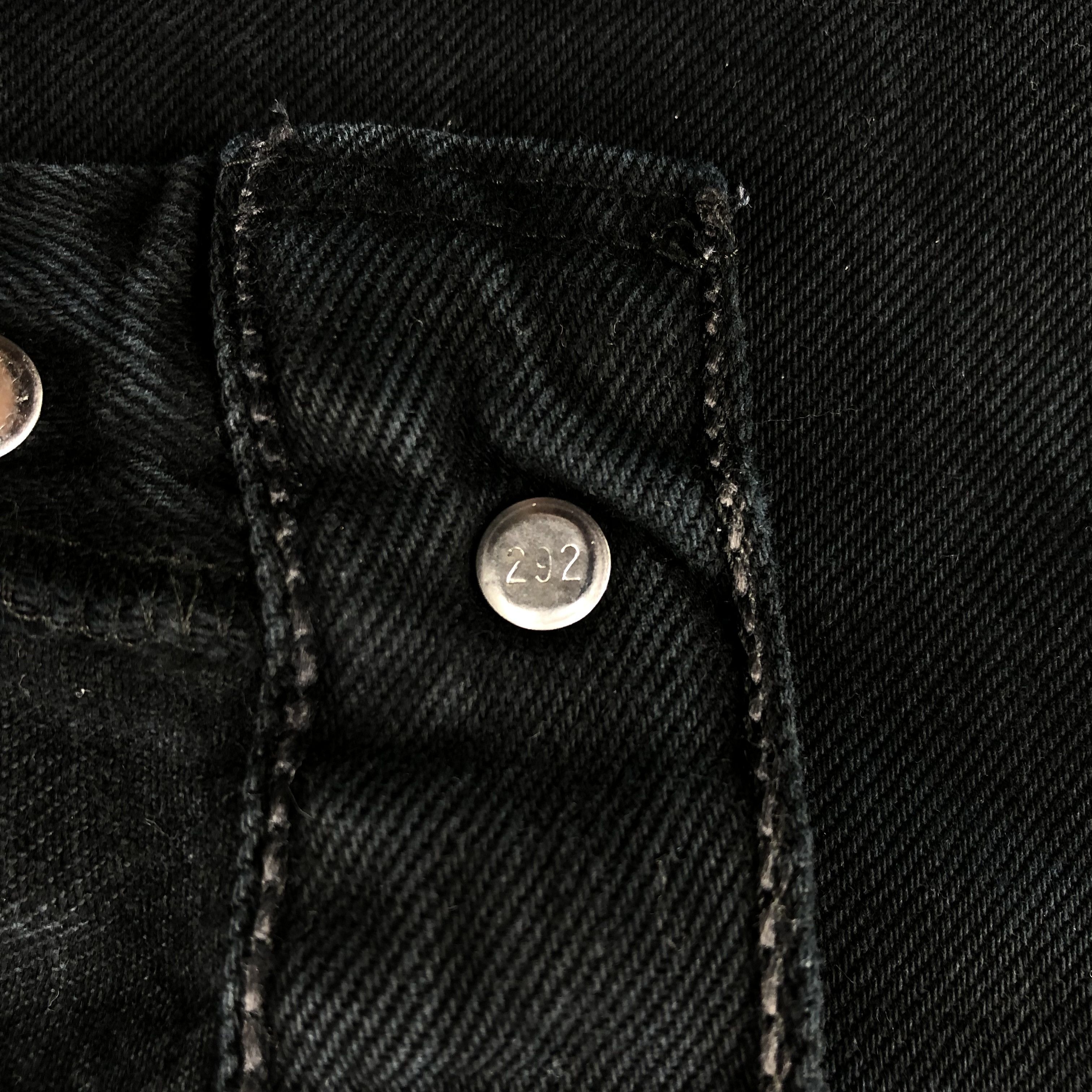 Levi's × Vintage Distress Vintage 90s Levis 501 Faded Black Jeans-JM1604 Size US 28 / EU 44 - 10 Thumbnail