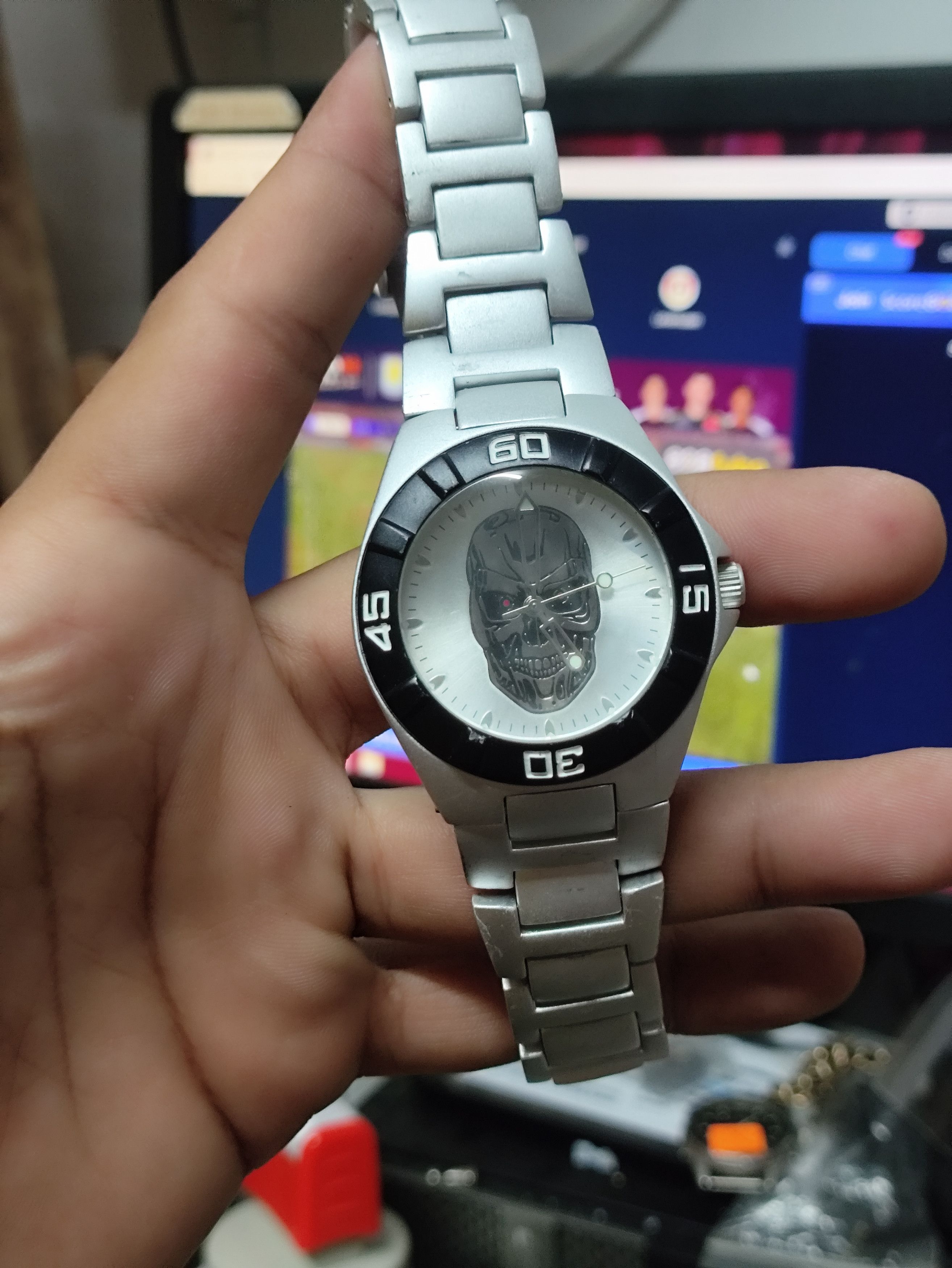 Japanese Brand TERMINATOR BY UNIVERSAL STUDIOS JAPAN (T2-3D) VINTAGE WATCH Size ONE SIZE - 6 Thumbnail