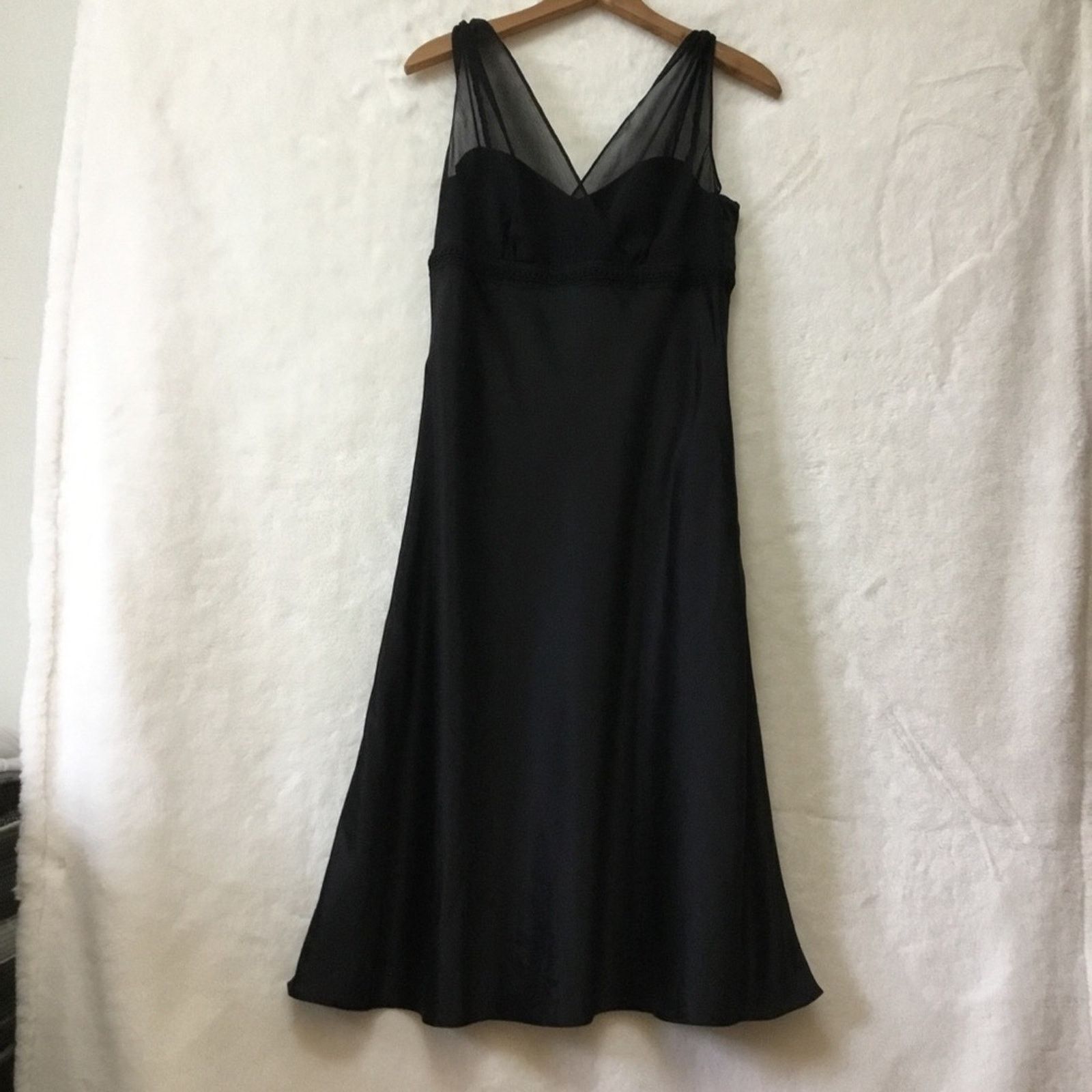 Ann Taylor Ann Taylor Black Sleeveless Dress Size M / US 6-8 / IT 42-44 - 1 Thumbnail