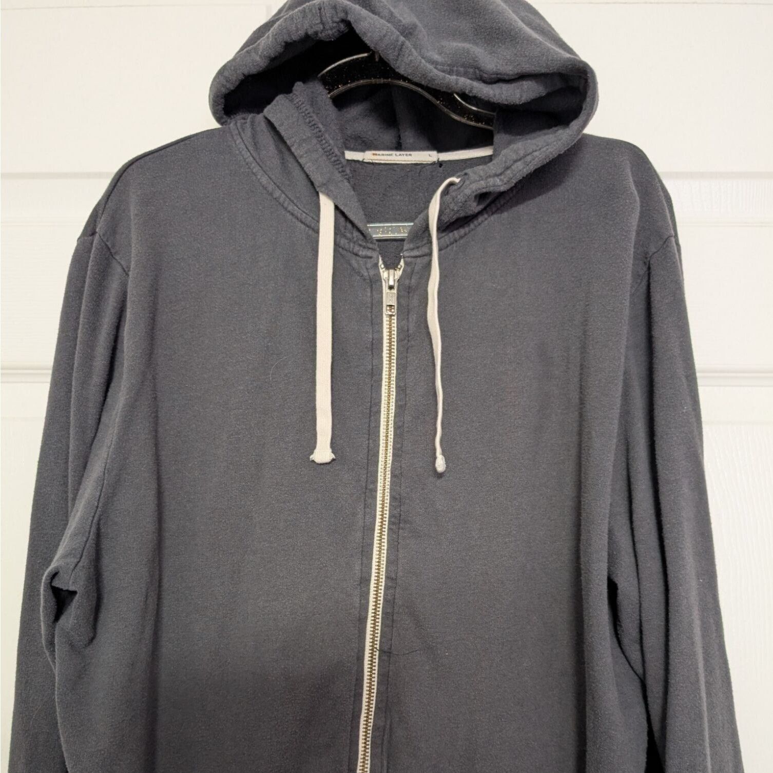 Marine Layer Marine Layer Afternoon Hoodie Mens Size Large Gray Casual Size L / US 10 / IT 46 - 2 Thumbnail