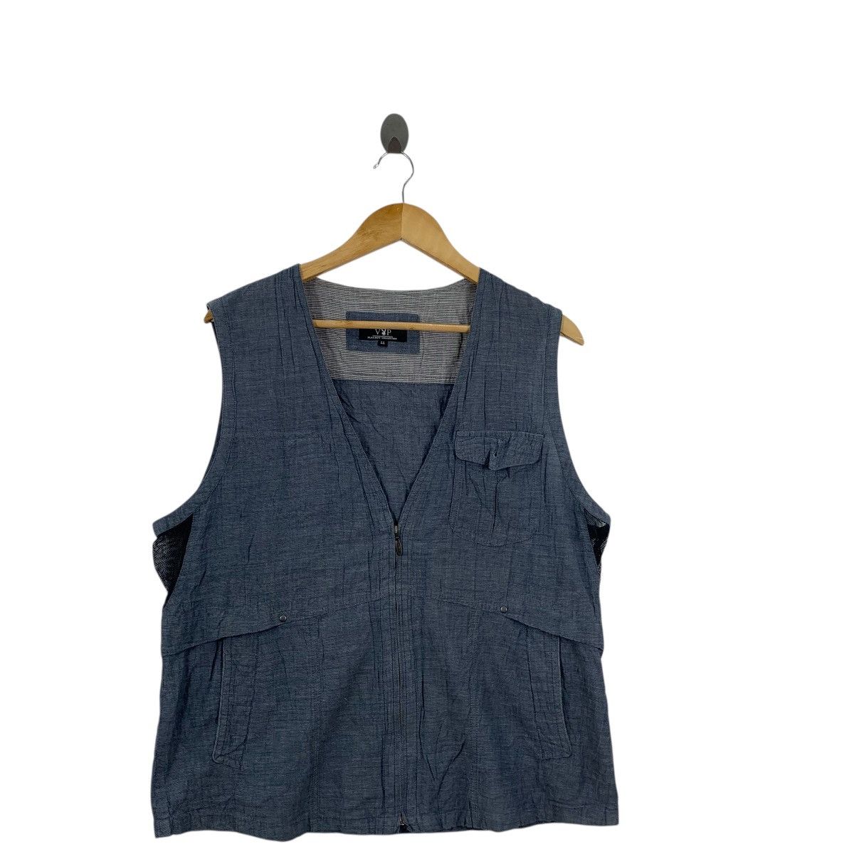 Playboy Vintage PLAYBOY VIP COLLECTION Bunny Denim Jeans Vest Jacket Size L / US 10 / IT 46 - 4 Thumbnail