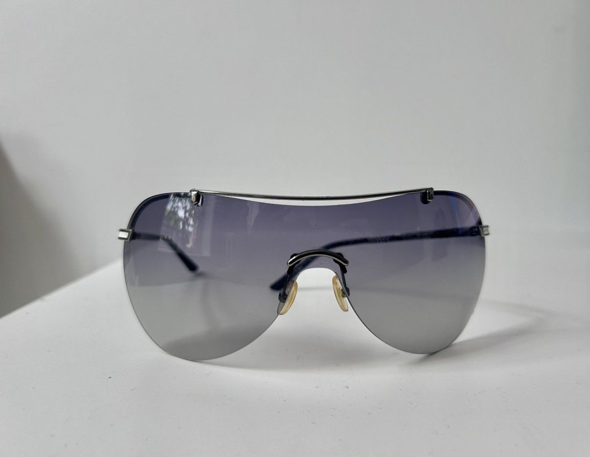 Dior Vintage Dior Shield Sunglasses Size ONE SIZE - 2 Thumbnail