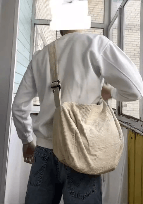 Other Corduroy Crossbody Bag y2k japanese style faded distressed Size ONE SIZE - 1 Thumbnail