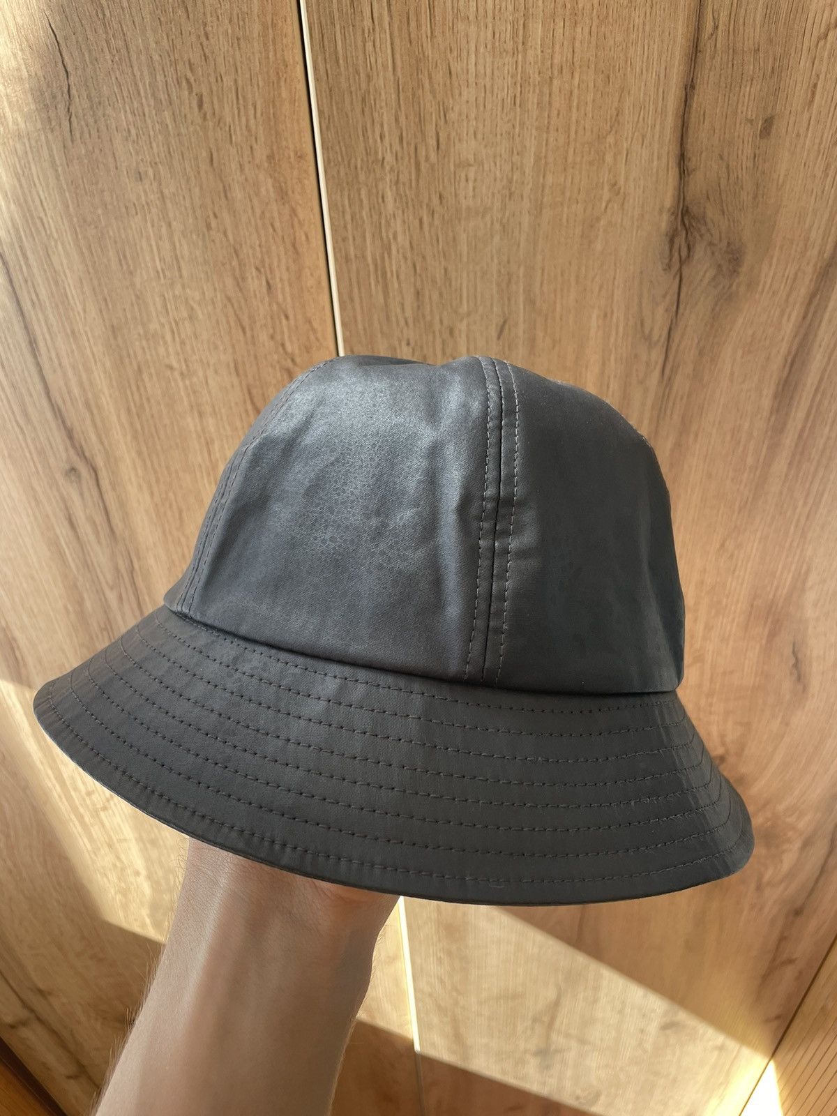 Nike Vintage Nike Polyurethane Panama Bucket Hat RARE Size ONE SIZE - 4 Thumbnail