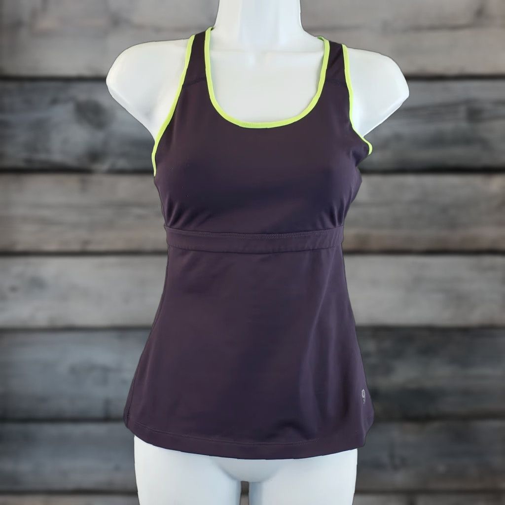 Mountain Hardwear Mountain Hardwear Womens Tank XS Purple Scoop Neck Activewear Tank Athleticwear Shirt Size XS / US 0-2 / IT 36-38 - 1 Thumbnail