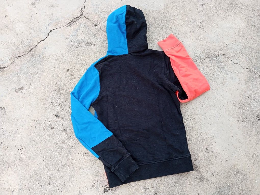 Lacoste Lacoste hoodie🐊 Multicolor Colorblock 🔵🟠⚪⚫ Size US XS / EU 42 / 0 - 5 Thumbnail