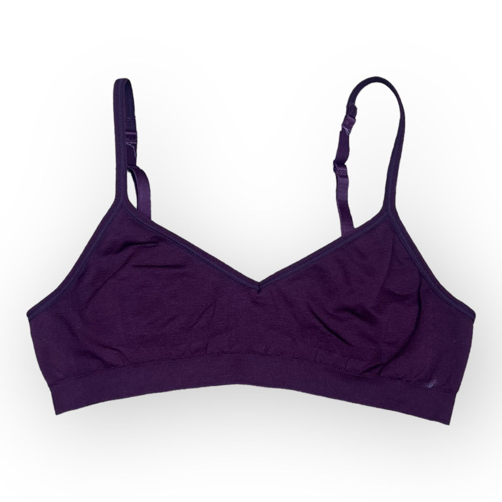 Nordstrom Kalon Comfort Cami Bralette - Wireless Seamless Maroon Size ONE SIZE - 5 Thumbnail