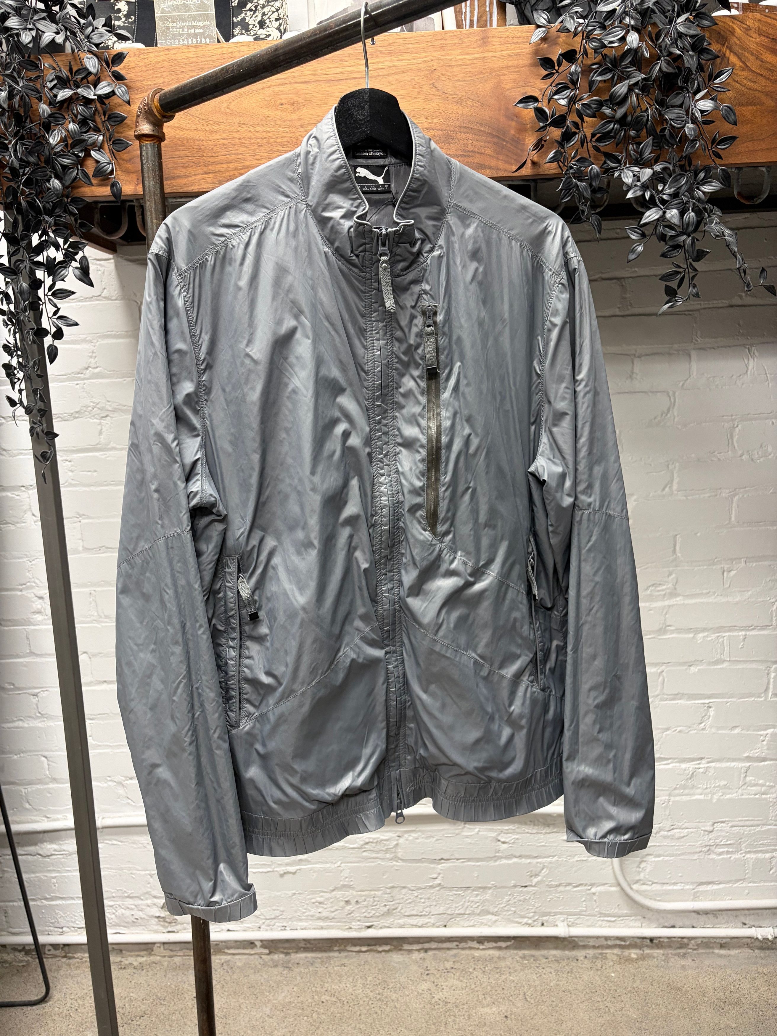 Puma Hussein Chalayan x Puma Grey Nylon Shell Track Jacket Size US L / EU 52-54 / 3 - 1 Thumbnail