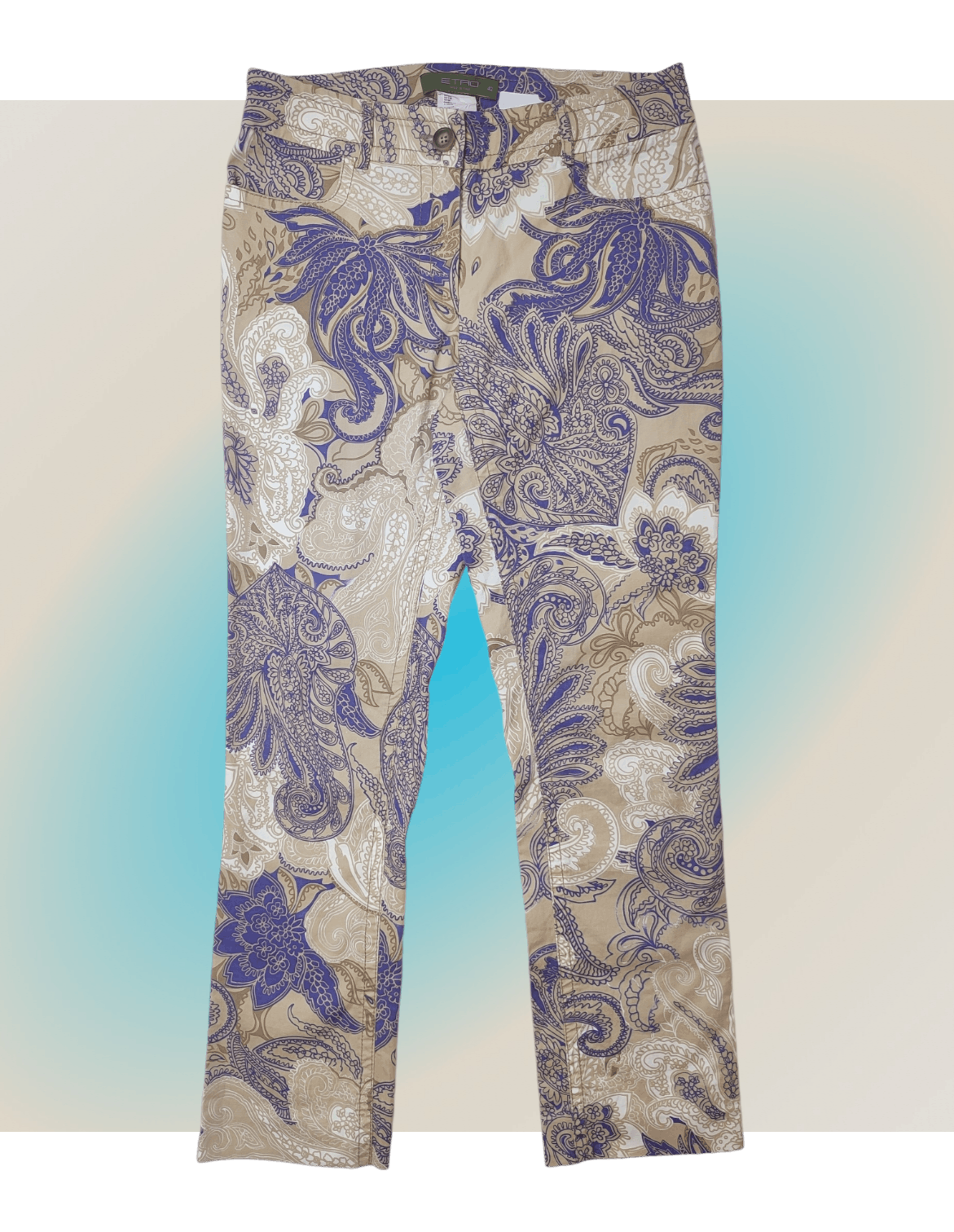 Etro Paisley Trousers Pants