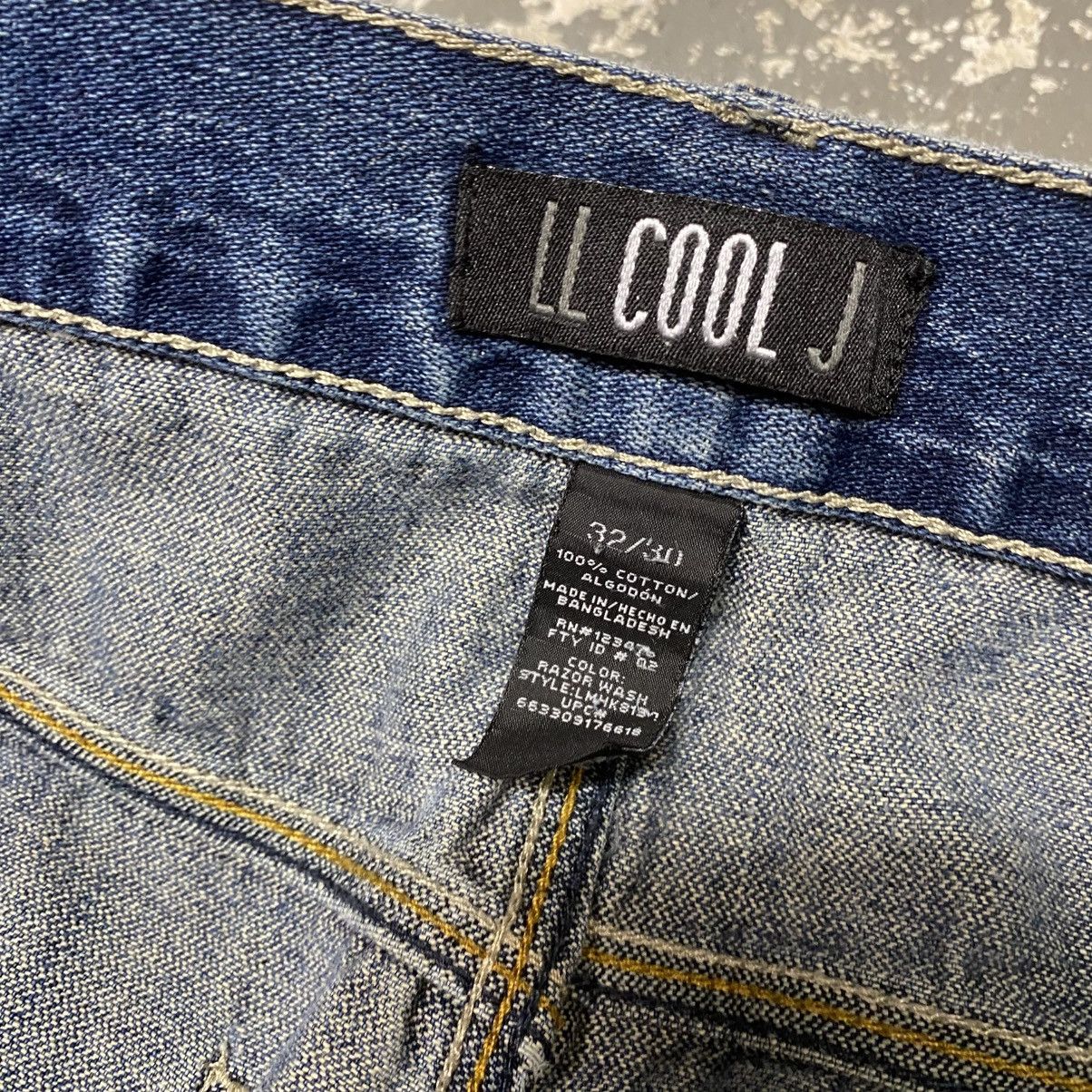 Vintage Vintage LL Cool J Denim Y2K Baggy Jeans Size US 34 / EU 50 - 10 Thumbnail