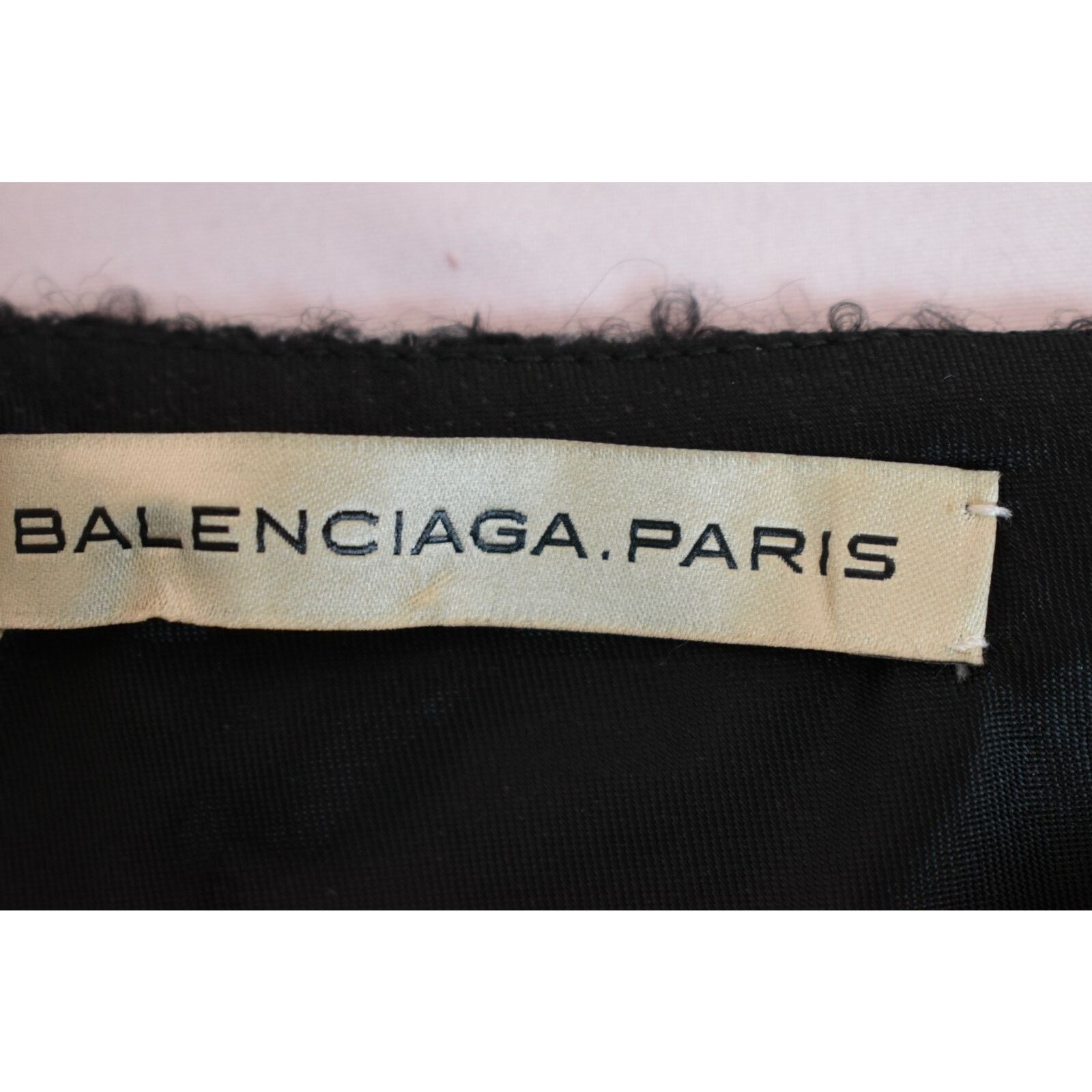 Balenciaga BALENCIAGA BLACK GRAY TWEED WOOL ASYMMETRIC SKIRT 40 ITALY Size 27" / US 4 / IT 40 - 10 Thumbnail