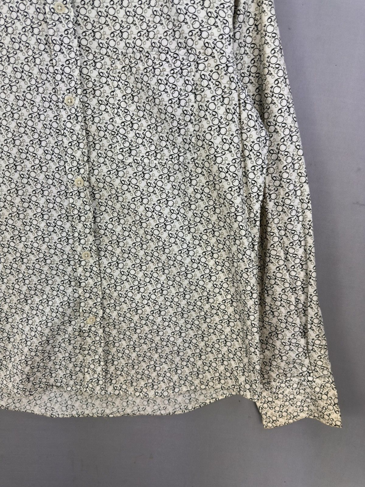 Michel Klein Michel Klein Homme Fullprint Flannel Shirt Button Up Size US M / EU 48-50 / 2 - 3 Thumbnail