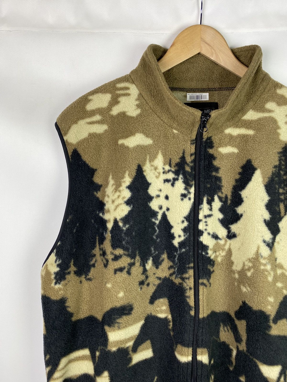 Japanese Brand Horses Animal Pattern Fleece Vest Waistcoat Size 3XL Size US XXL / EU 58 / 5 - 4 Thumbnail