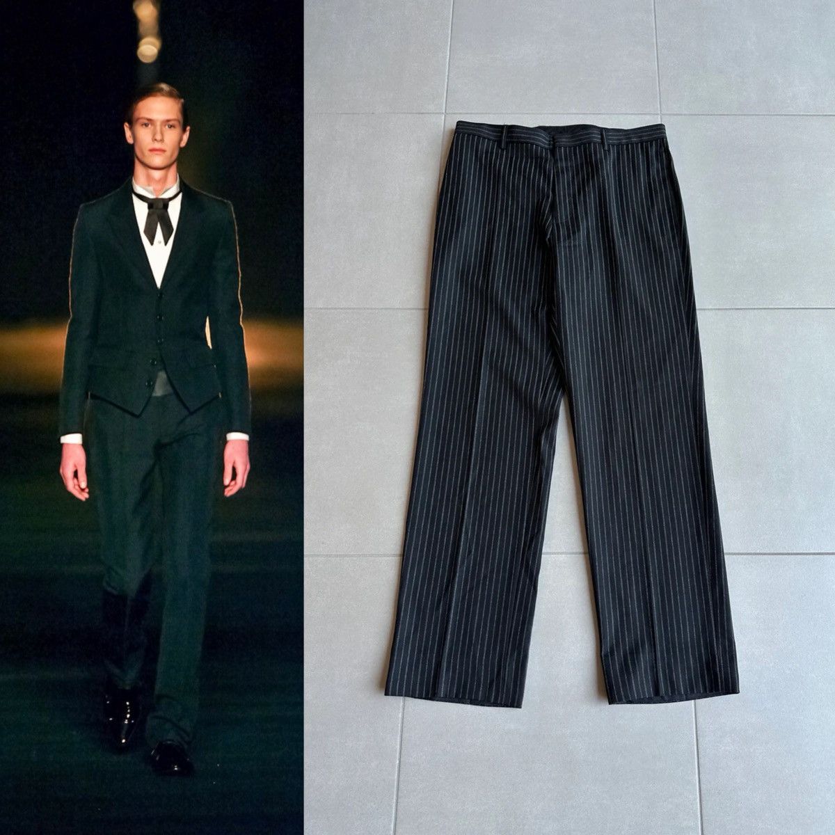 Dior × Hedi Slimane Dior Homme AW05 Brown Velvet Hedi Slimane 