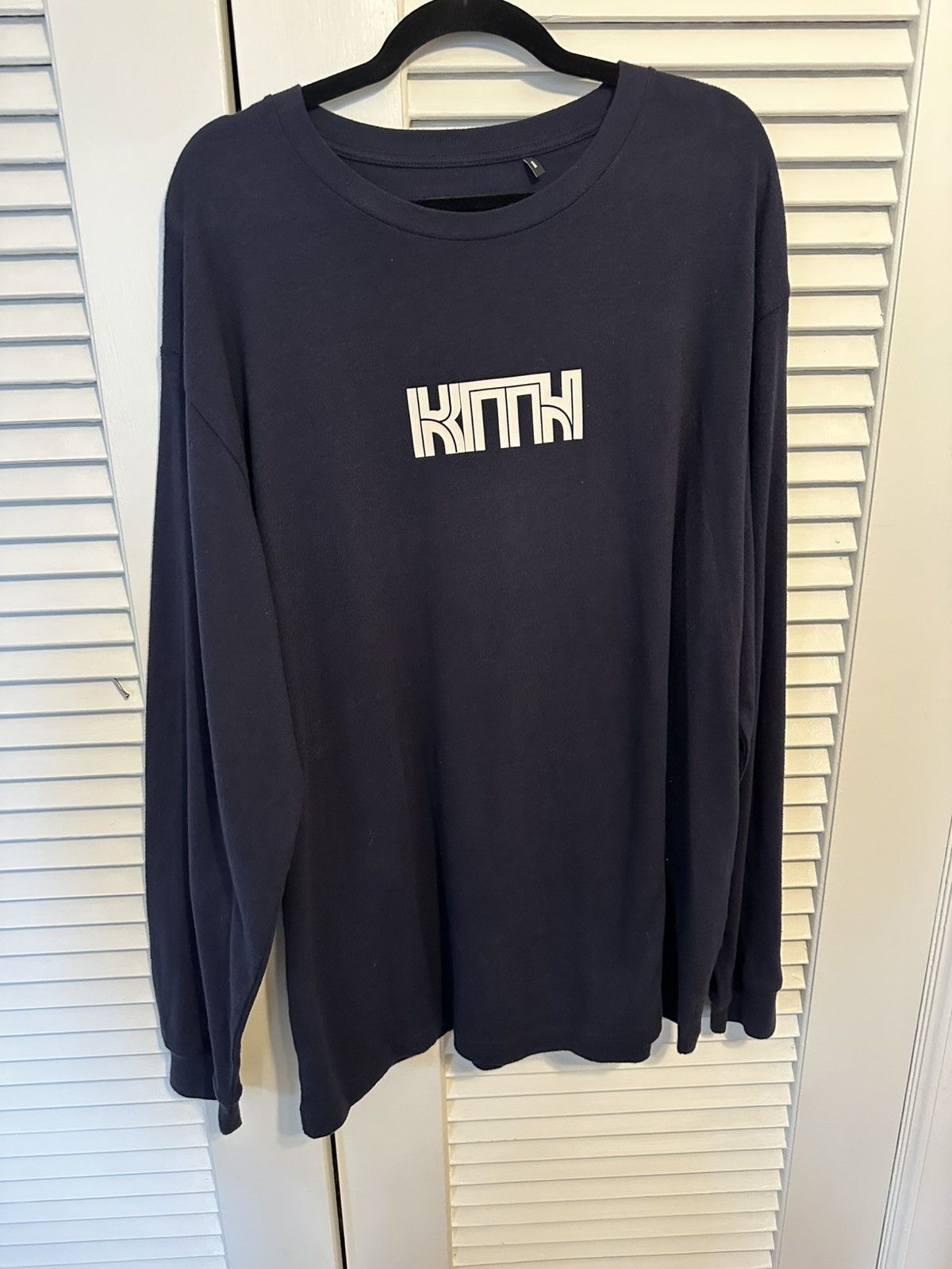 Kith Kith Community Sponsore L/S Tee - Navy Size US XXL / EU 58 / 5 - 1 Thumbnail