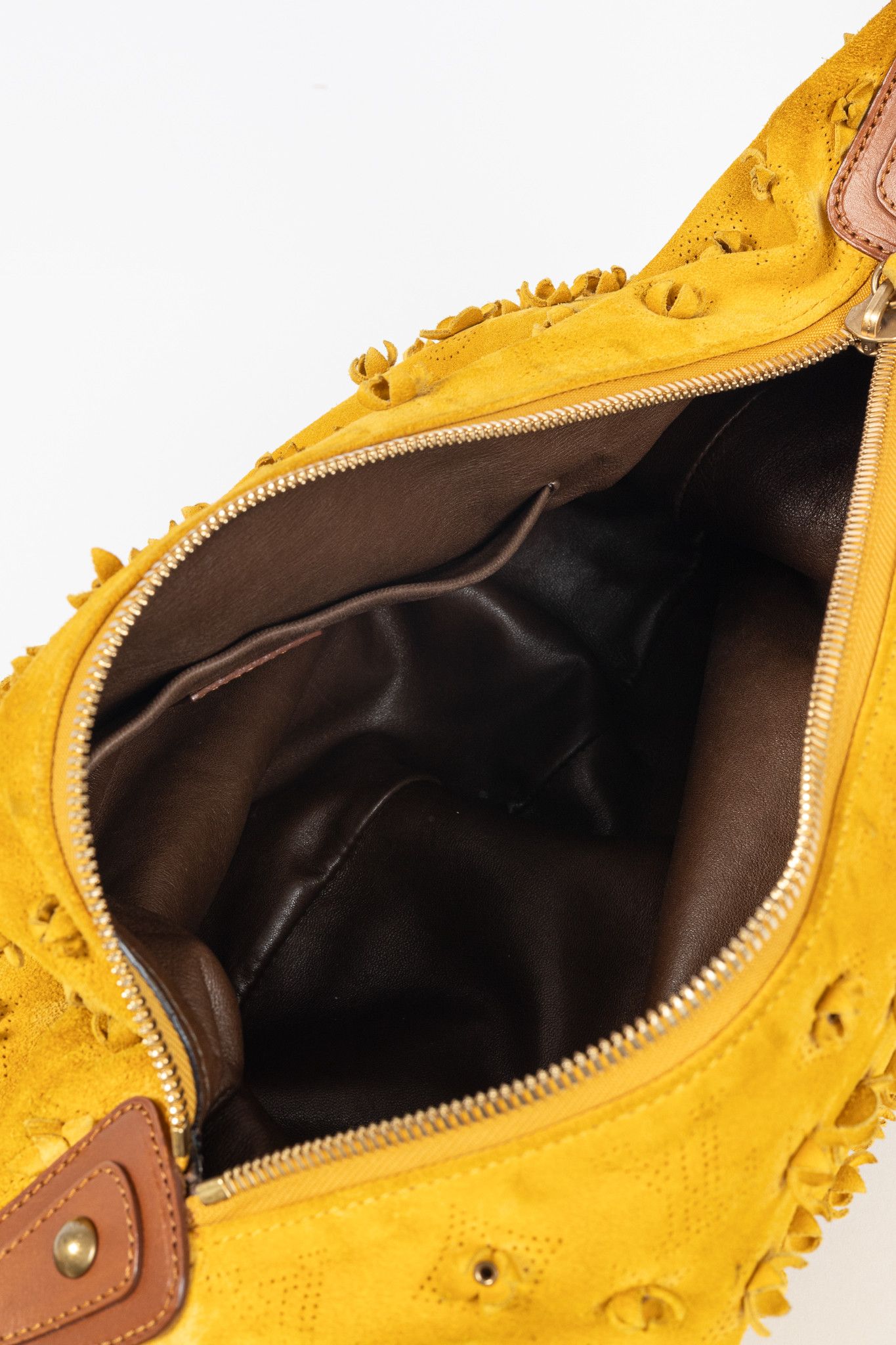 Louis Vuitton Louis Vuitton Onatah Fleurs GM Mais Suede Hobo Bag Size ONE SIZE - 13 Thumbnail