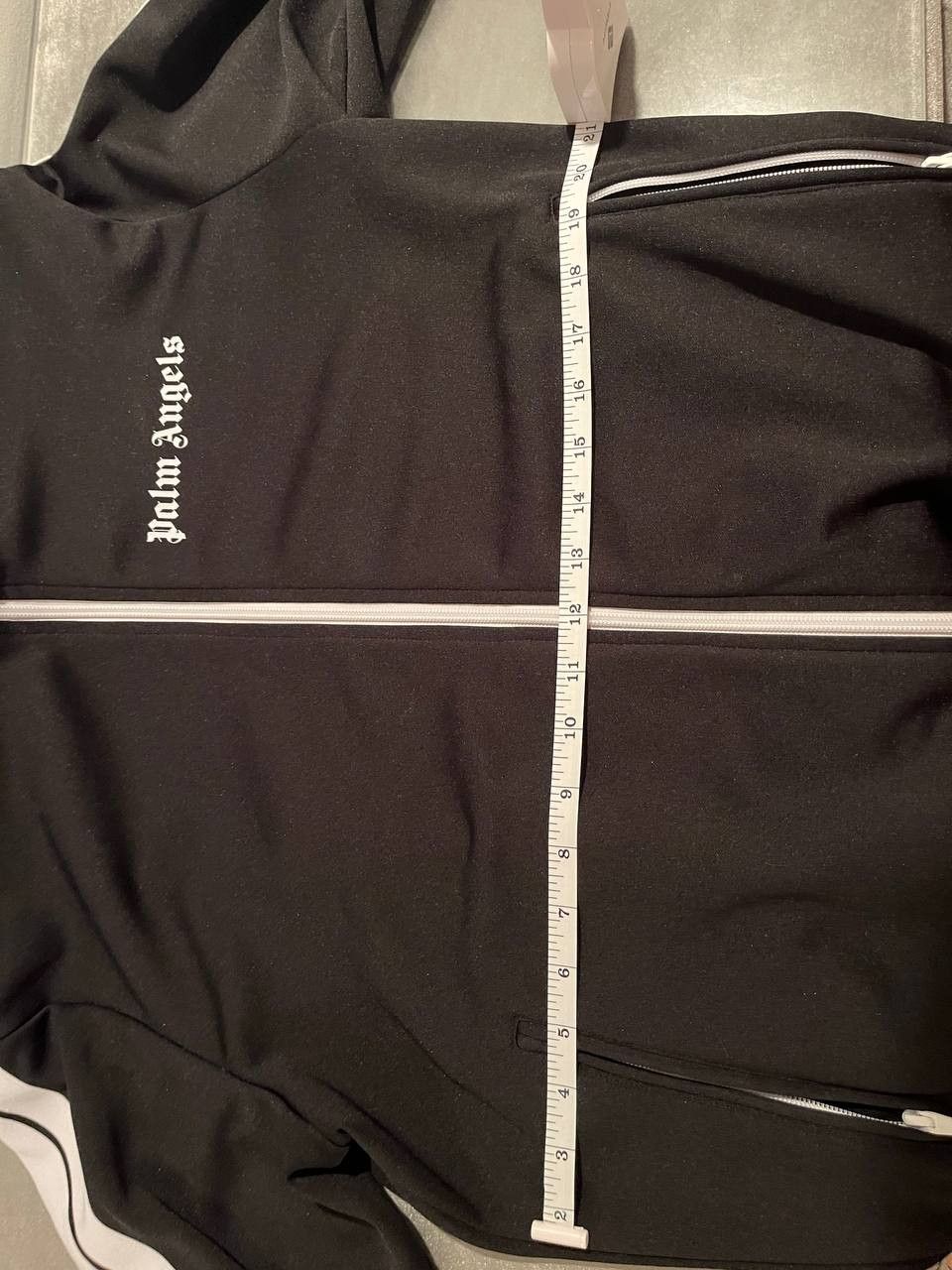 Palm Angels Palm Angels Classic Track Jacket 'Black/White' Size US L / EU 52-54 / 3 - 7 Thumbnail