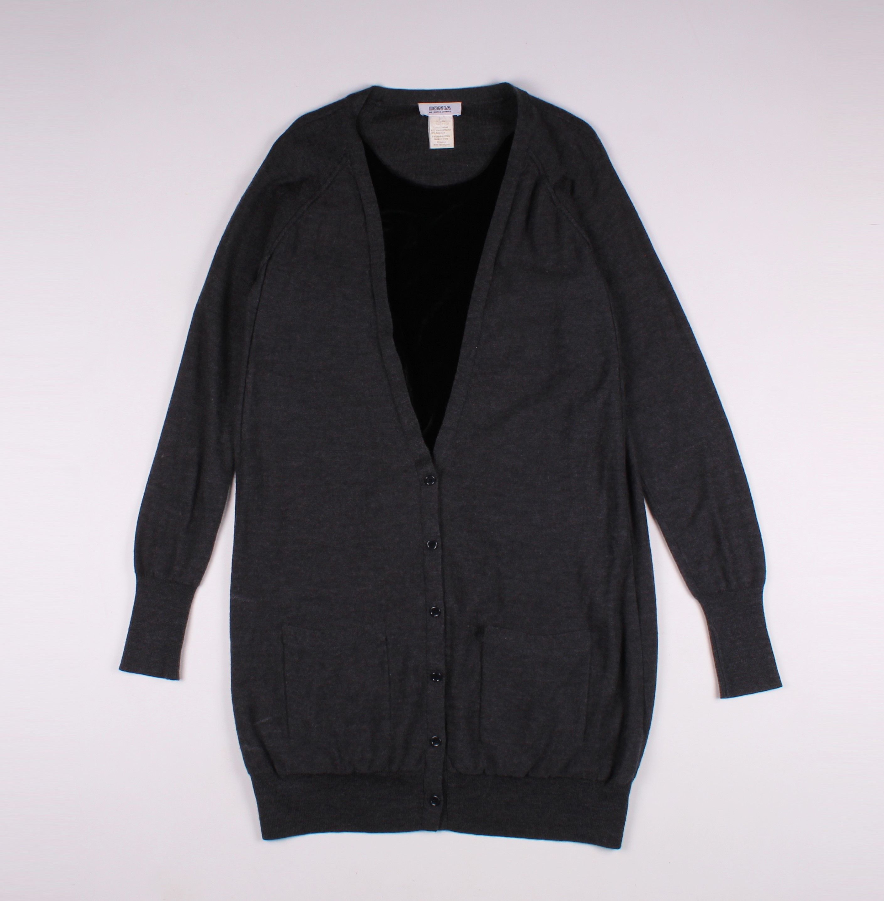 Sonia Rykiel Sonia Rykiel Vintage Open Cardigan Dress Size L / US 10 / IT 46 - 6 Thumbnail