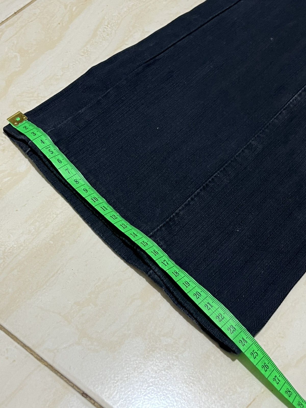 Japanese Brand Semanticdesign black washed Flare Pant Size US 32 / EU 48 - 12 Thumbnail