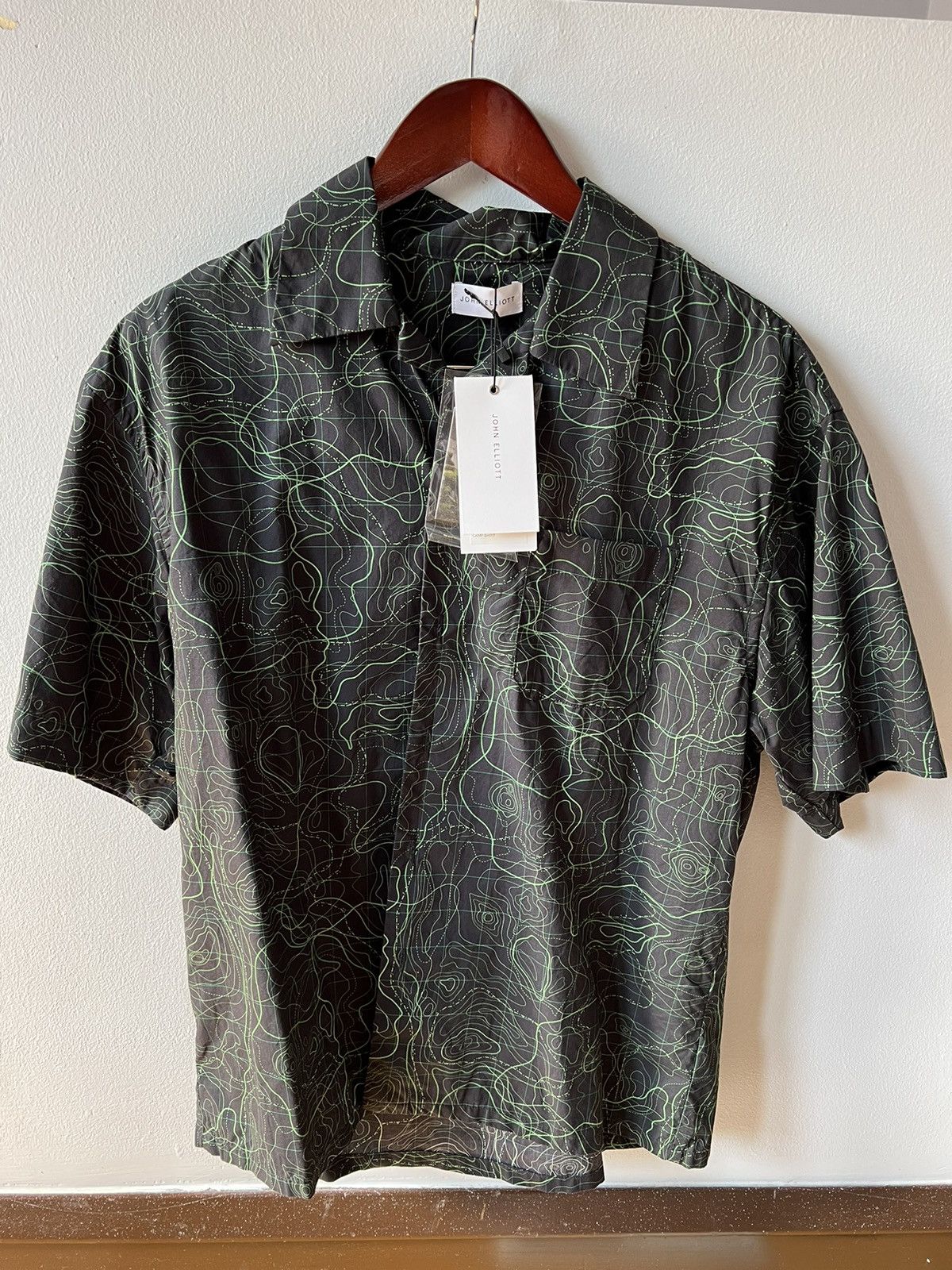 John Elliott Camp Shirt - Radar Size US M / EU 48-50 / 2 - 2 Thumbnail