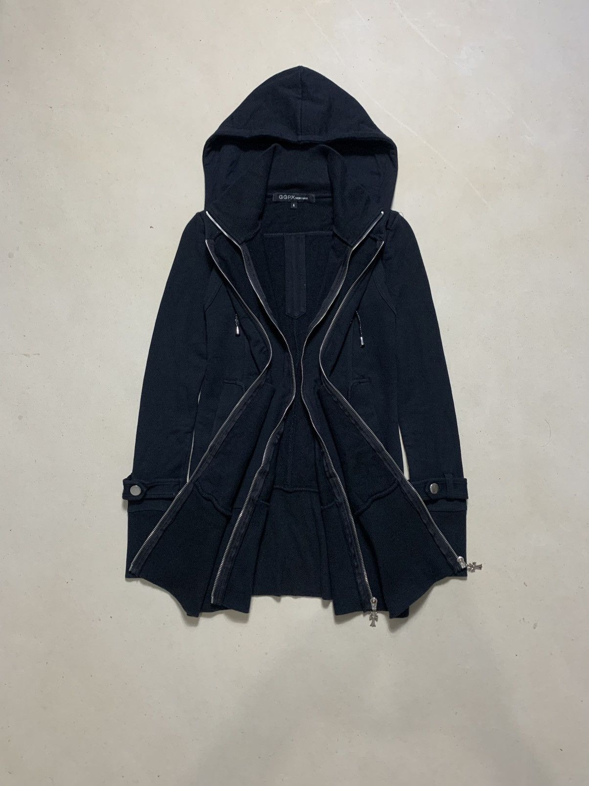 Japanese Brand Archive GGPX Double Layer Zip Hoodie Lgb Ifsixwasnine Size US S / EU 44-46 / 1 - 1 Thumbnail