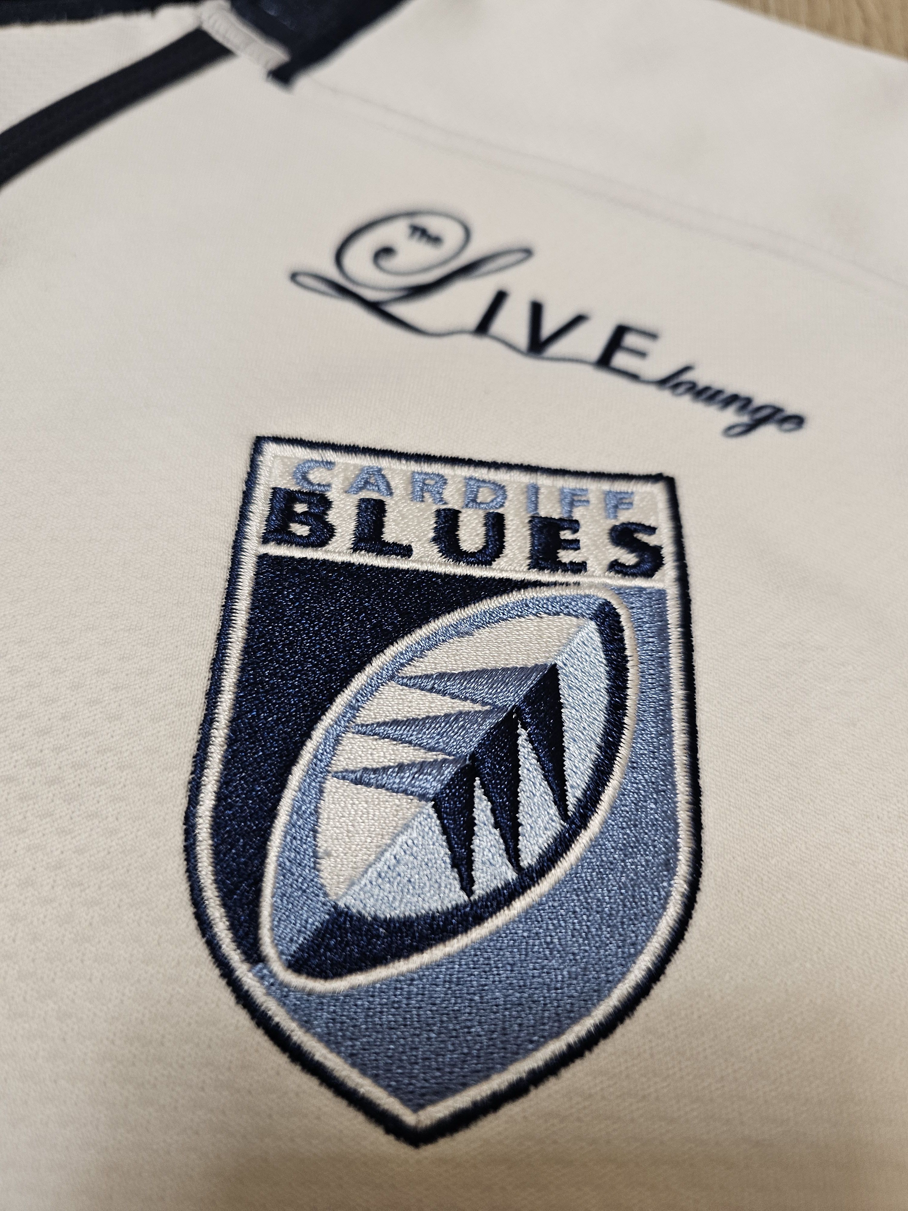 All Sport × Canterbury of New Zealand × Vintage CARDIFF BLUES RUGBY JERSEY WALES RUGBY JERSEY CARDIFF RUGBY Size US XL / EU 56 / 4 - 4 Thumbnail