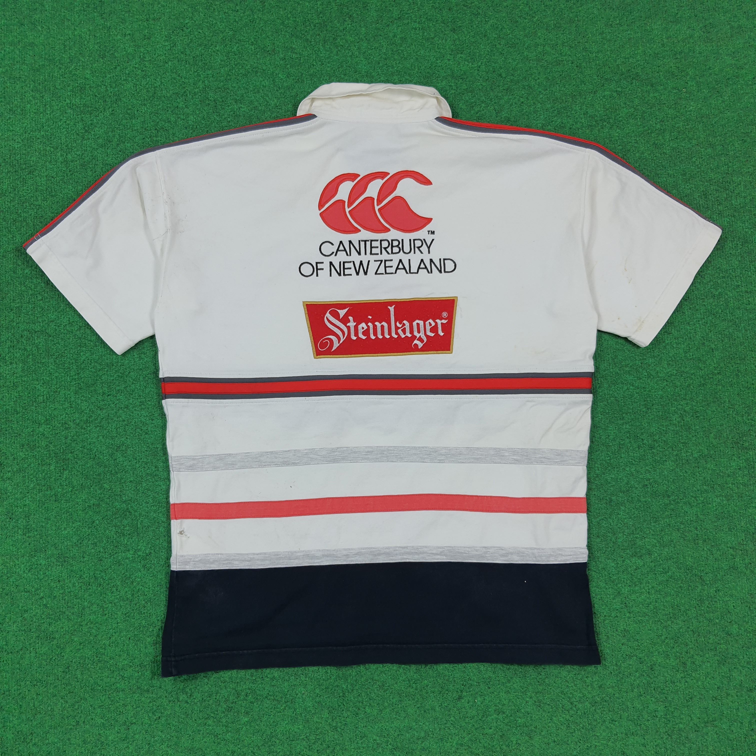 Canterbury of New Zealand Vintage Canterbury of New Zealand Rugby Polo Shirt E1N30 Size US M / EU 48-50 / 2 - 3 Thumbnail