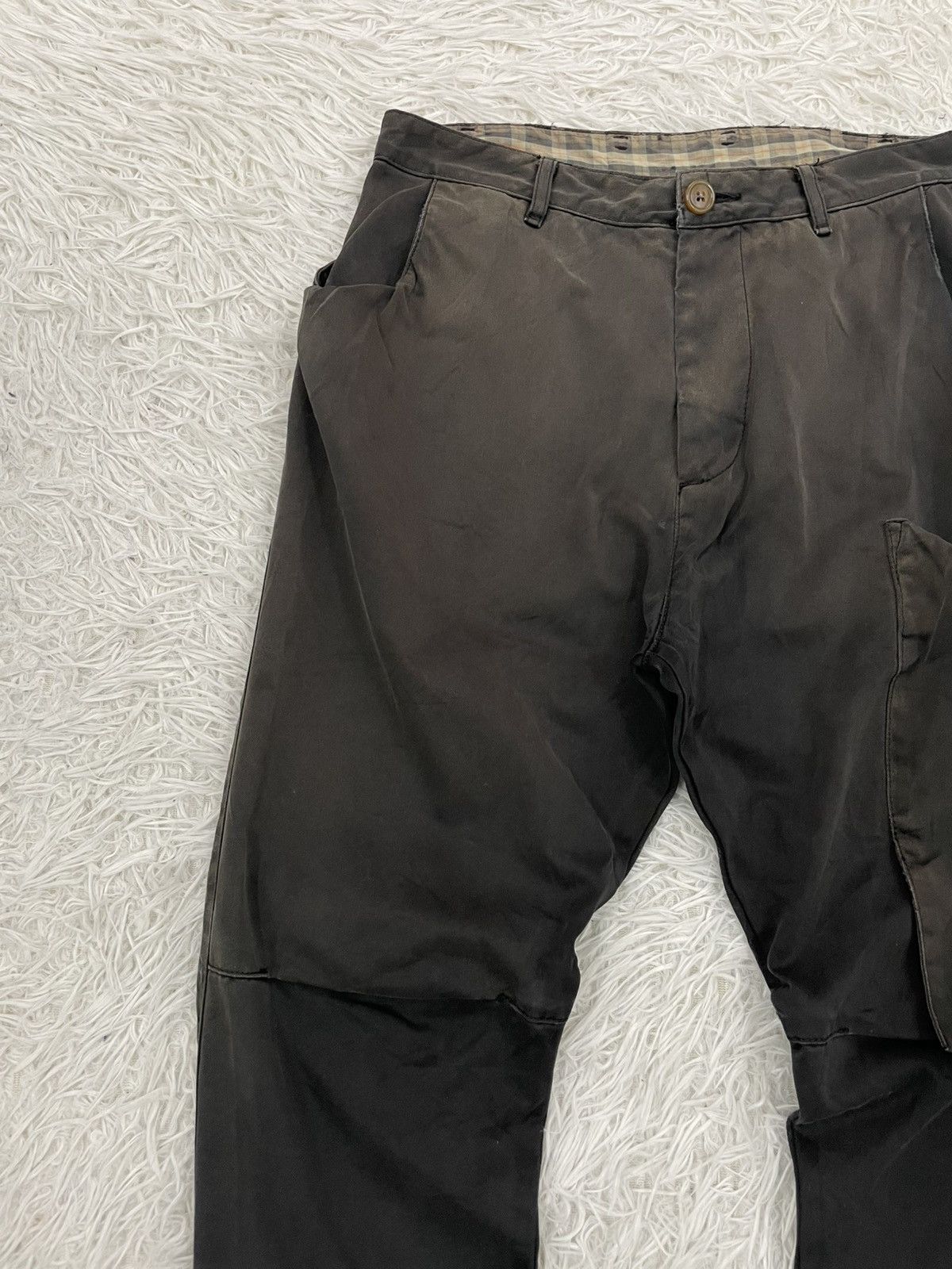 Vivienne Westwood Vintage Vivienne Westwood Man 00s 3D Cargo Pocket Faded Pant Size US 30 / EU 46 - 5 Thumbnail