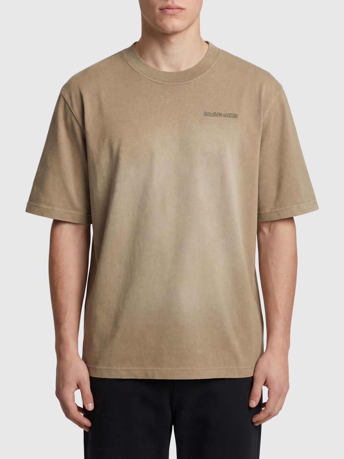 Golden Goose Golden Goose T-Shirt Men Beige Size US S / EU 44-46 / 1 - 1 Thumbnail