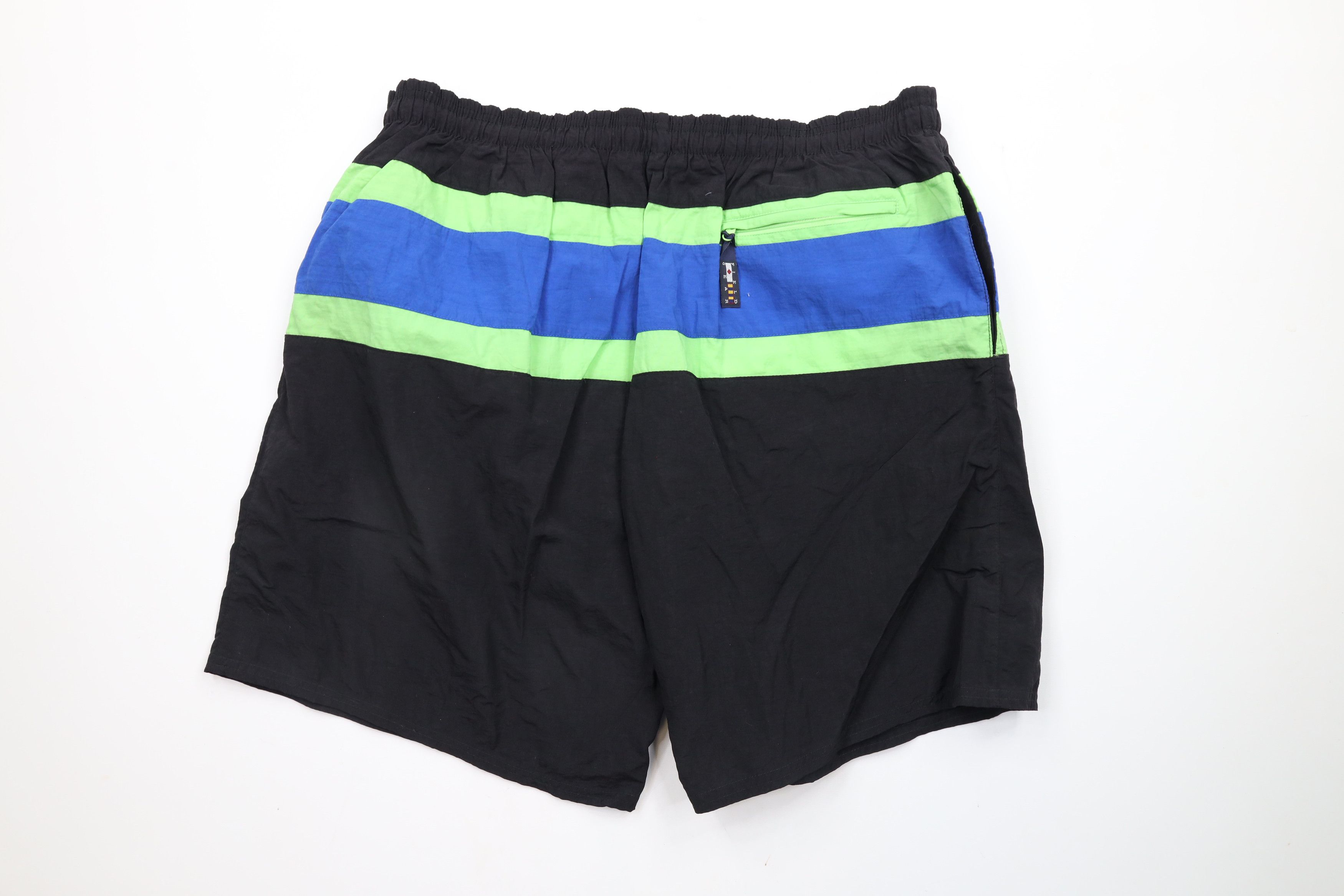 Vintage Vintage 90s Streetwear Above Knee Lined Shorts Swim Trunks Size US 34 / EU 50 - 8 Thumbnail