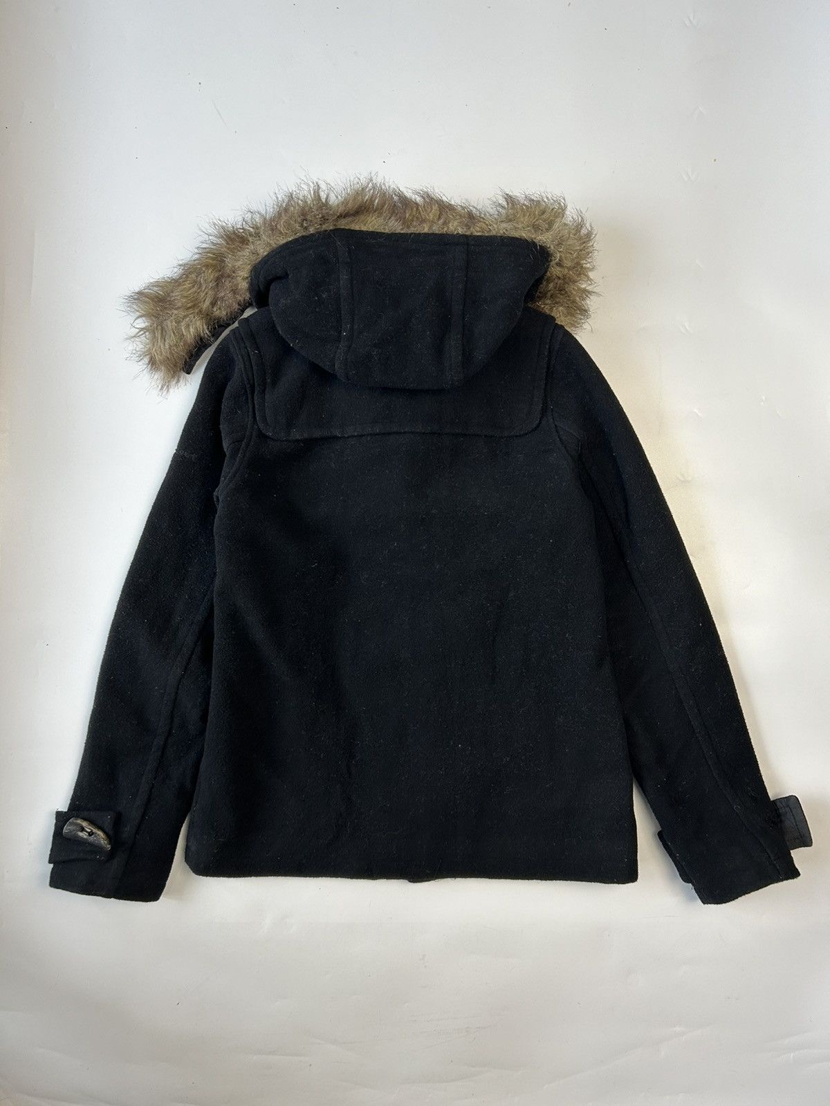 Japanese Brand XGIRL FAUX FUR HOODIE WOOL JACKET Size XS / US 0-2 / IT 36-38 - 4 Thumbnail