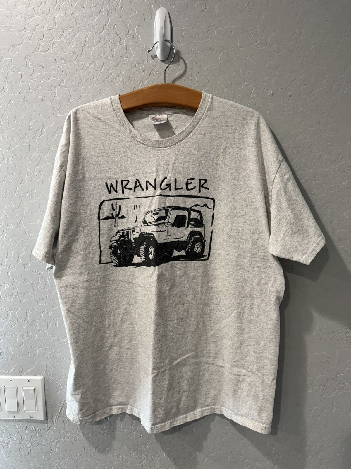 Hanes Vintage Jeep Wrangler Desert Off Road Shirt #1 Large Bin 1 Size US L / EU 52-54 / 3 - 1 Thumbnail
