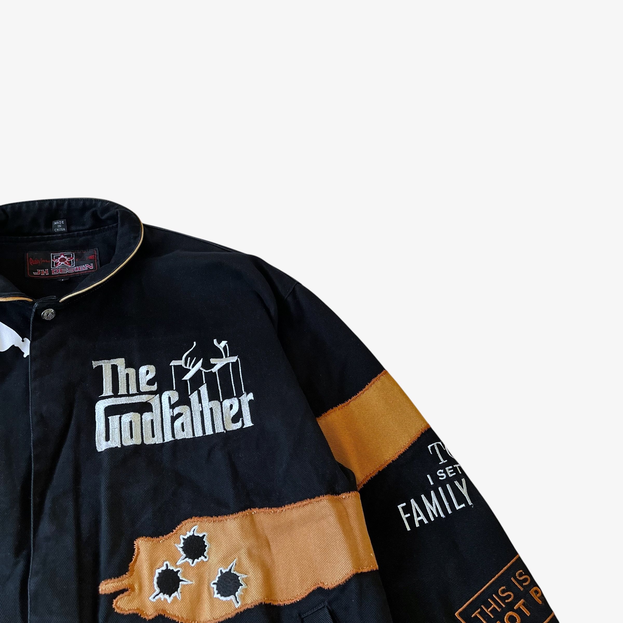 Jeff Hamilton Vintage Y2K Jeff Hamilton The Godfather Don Corleone Jacket Size US L / EU 52-54 / 3 - 9 Thumbnail