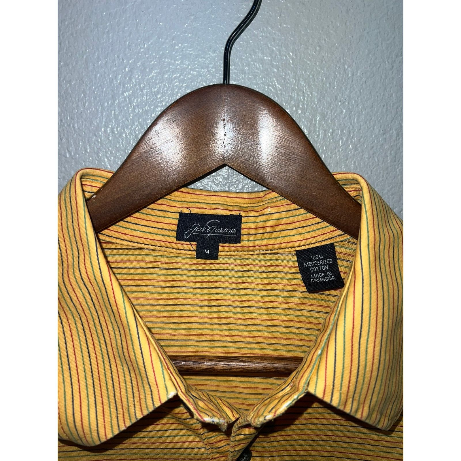 Vintage Vintage The Broadmoor Golf Club Polo Shirt Jack Nicklaus M Size US M / EU 48-50 / 2 - 6 Thumbnail