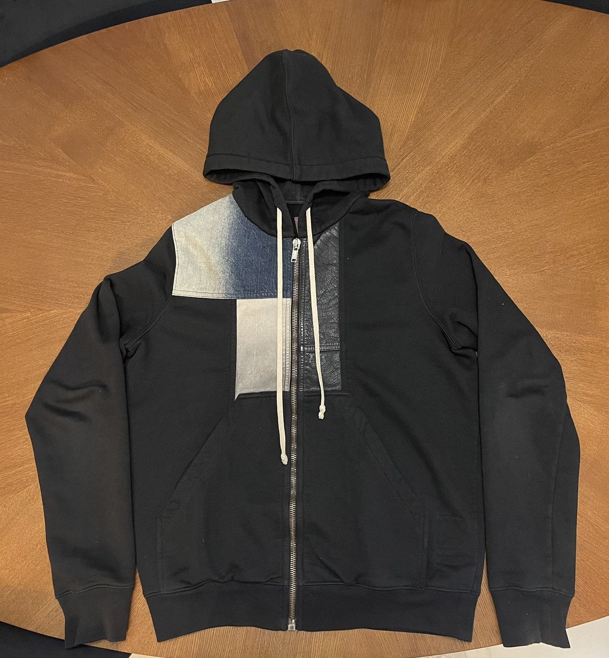 トップス rickowens drkshdw jason hoodie DRKSHDW by Rick Owens - Jason embellished cotton hoodie Rick