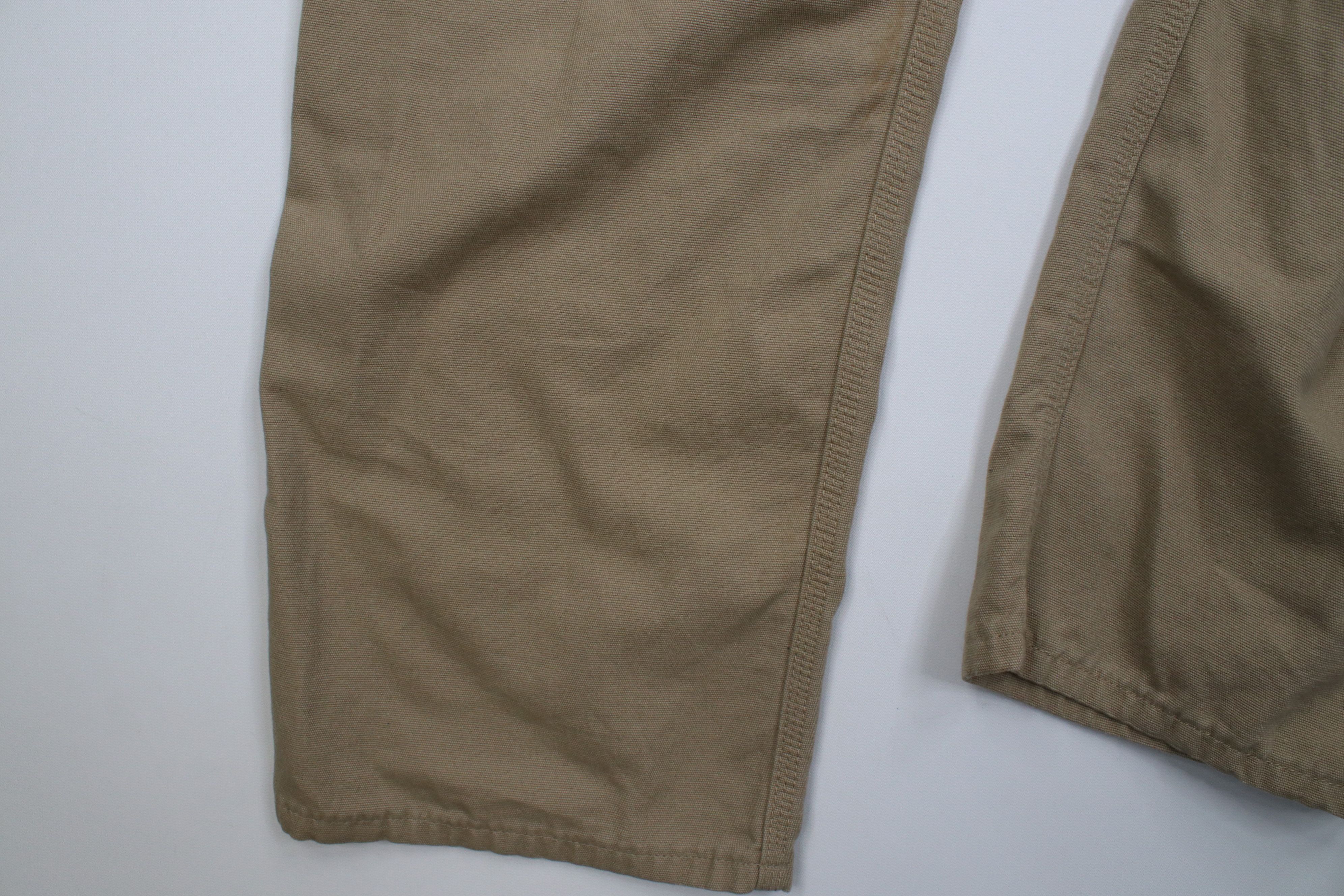 Carhartt Carhartt FR Wide Leg Fire Flame Resistant Cargo Pants Khaki Size US 33 - 16 Thumbnail