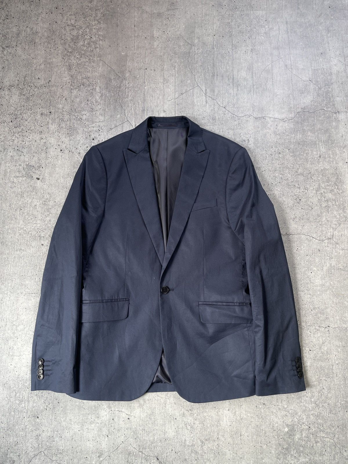 Scotch & Soda Scotch&Soda Sample Washed Black Blazer Size 48S - 1 Thumbnail