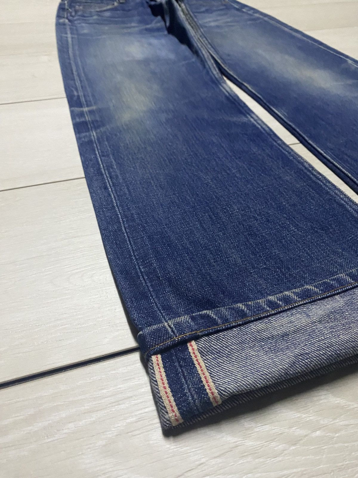 A.P.C. A.P.C Rue De Fleurus Selvedge Denim Mud Wash Loose Jeans Size US 30 / EU 46 - 12 Thumbnail