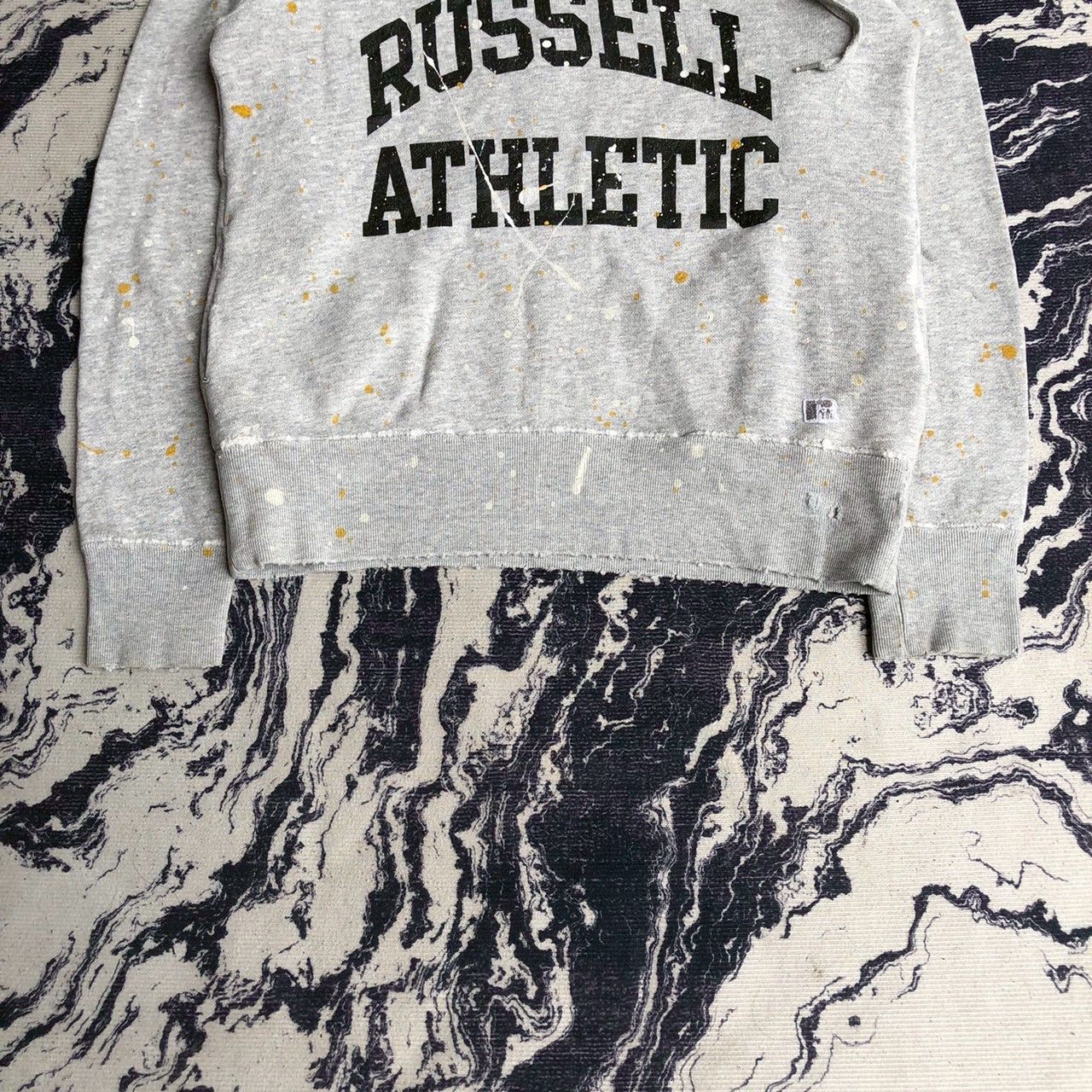 Russell Athletic Vintage Y2K Russell Athletic Paint Splatter Distressed Size US S / EU 44-46 / 1 - 3 Thumbnail