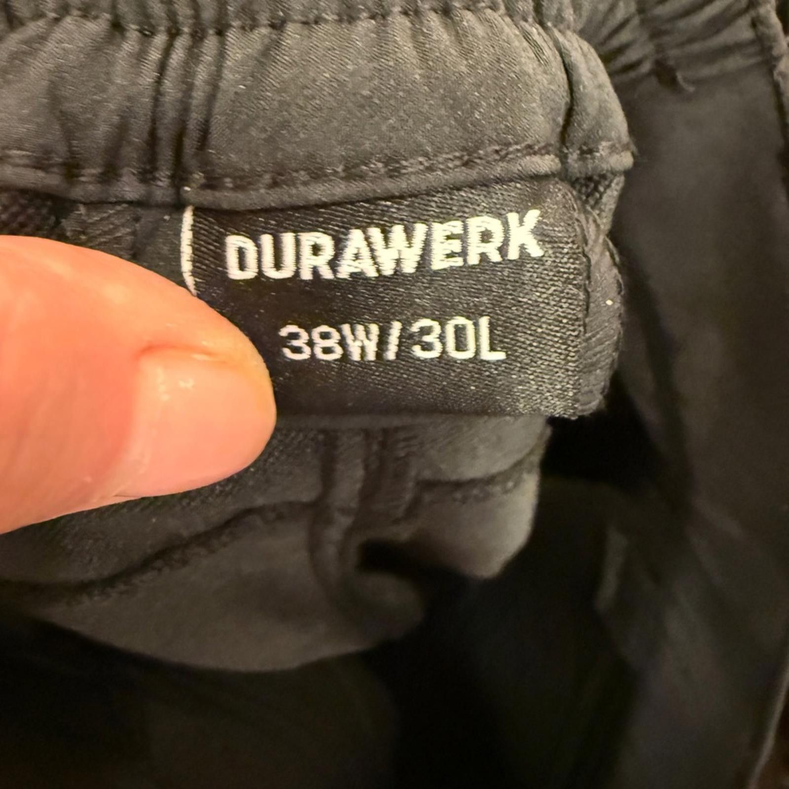Other Durawerk Men’s Black Utility Technical Cargo Pants sz 38/30 Size US 38 / EU 54 - 9 Thumbnail