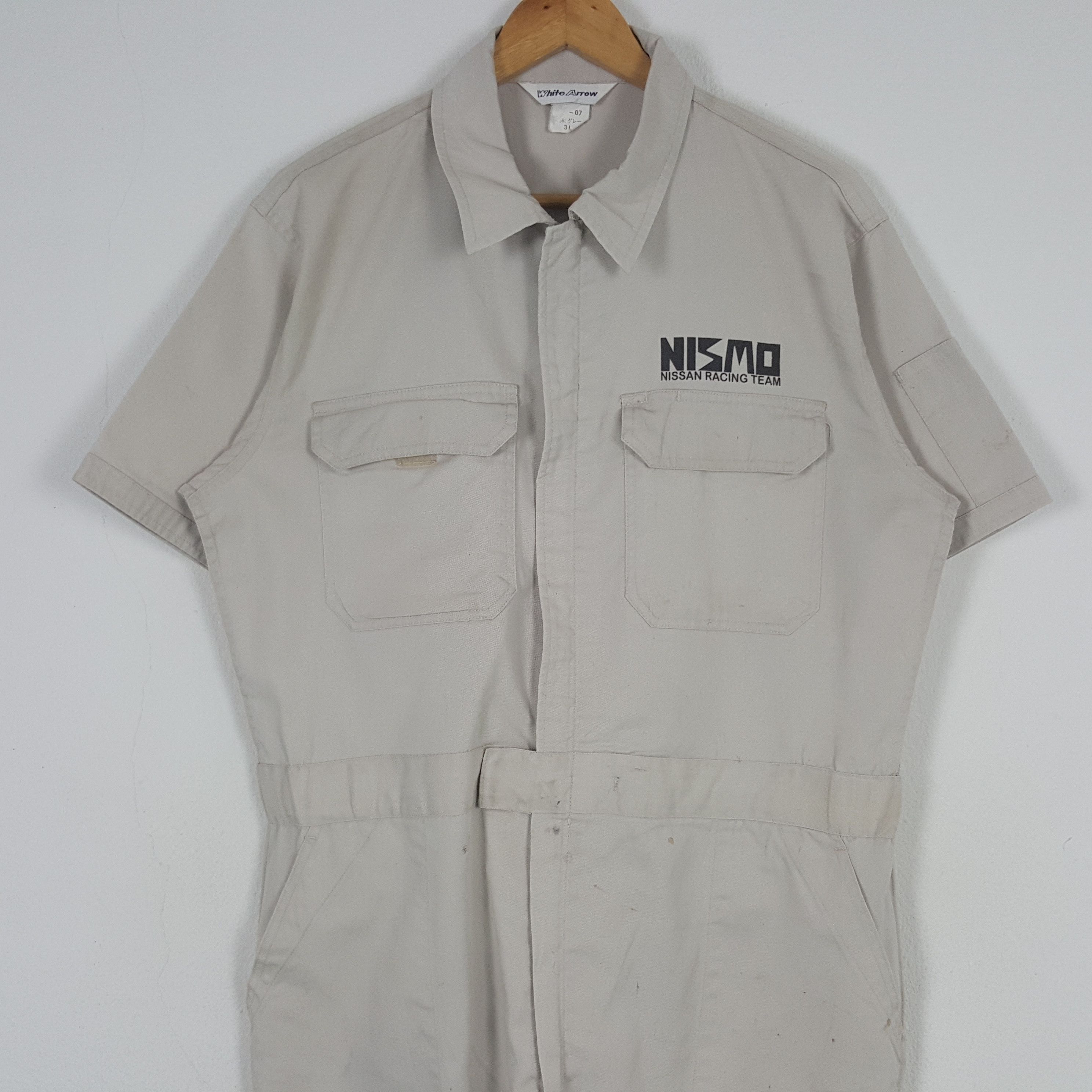 Japanese Brand × Vintage Vintage Nismo Nissan Racing Team Coverall Jacket C286N28 Size US L / EU 52-54 / 3 - 5 Thumbnail