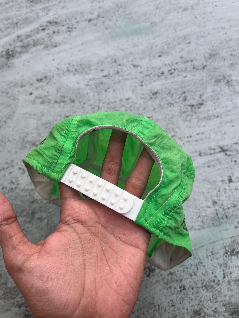 Japanese Brand Philips SL Energy Saver 5-Panel Camp Hat Neon Green Size ONE SIZE - 4 Thumbnail