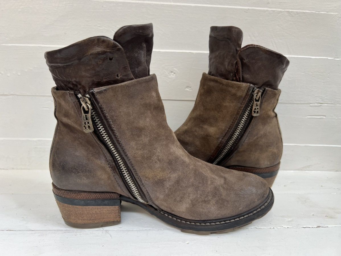 A.S.98 AS 98 Leather Boots Avant Garde KimRii x Guidi design Size US 7 / IT 37 - 9 Thumbnail