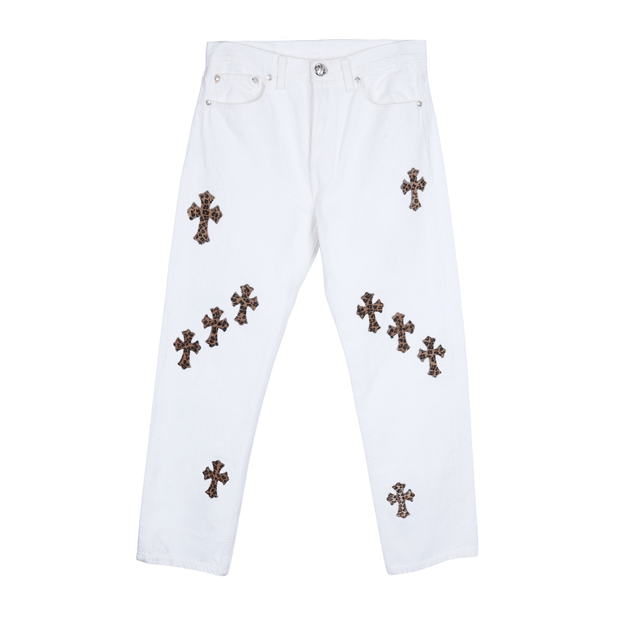 Chrome Hearts CHROME HEARTS CHEETAH PATCH LEVIS Size US 30 / EU 46 - 1 Thumbnail