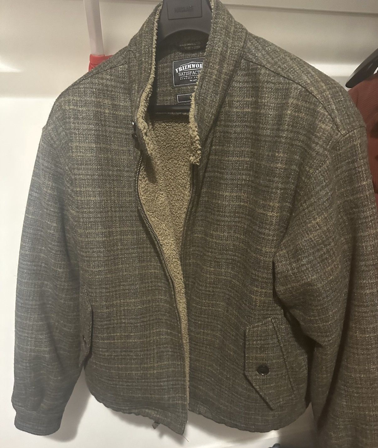 FrizmWORKS Frizmworks Fluffy Wool Herrington Jacket Size US L / EU 52-54 / 3 - 2 Thumbnail