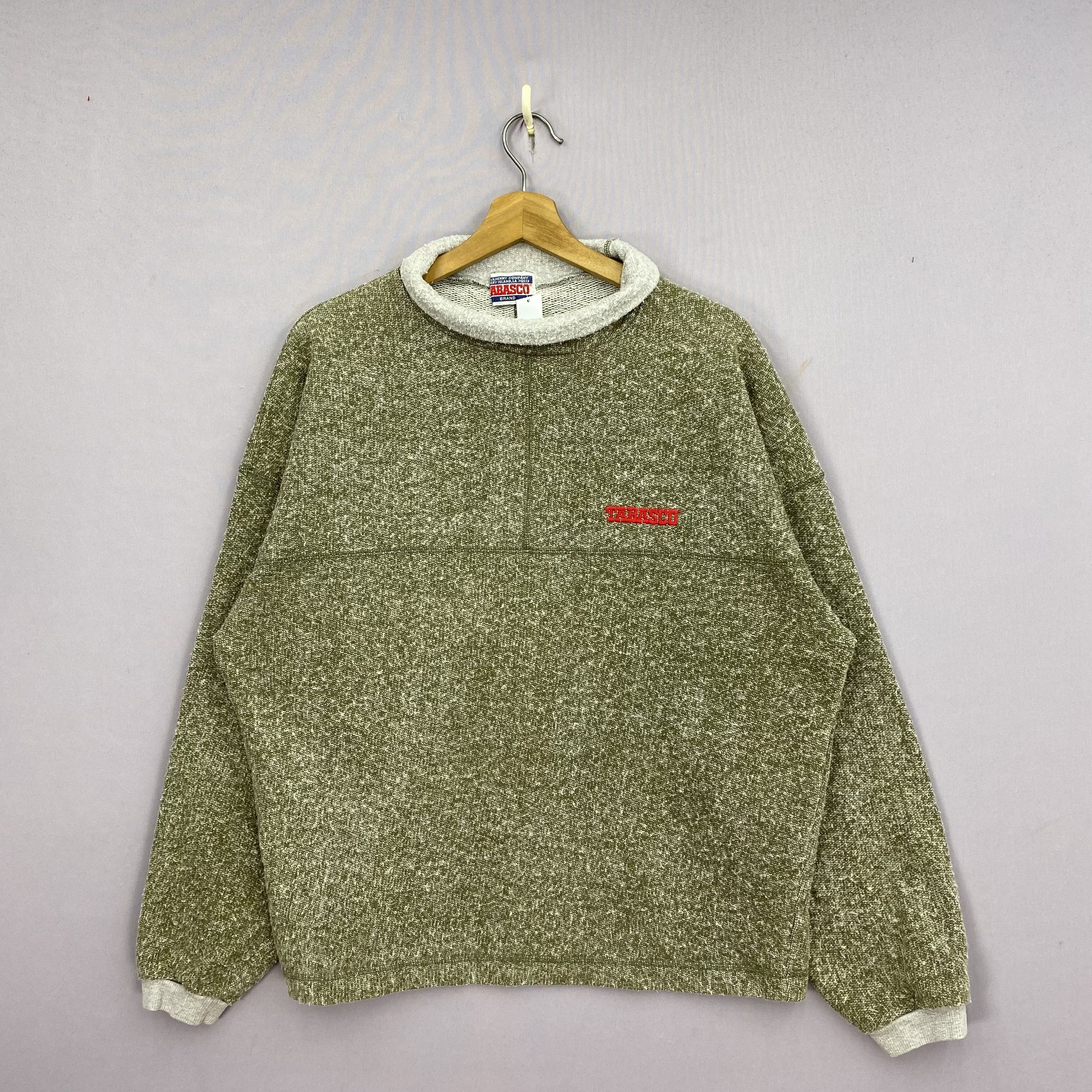 Tabasco Vintage 90s Tabasco Hot Sauce Sweater Sweatshirt Jumper Size US L / EU 52-54 / 3 - 1 Thumbnail